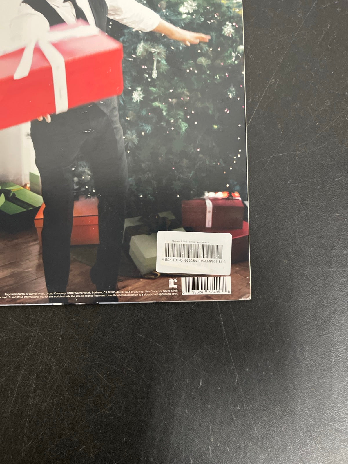 BACK_BR - Michael Bublé - Christmas LE Red Vinyl USED NOT TESTED