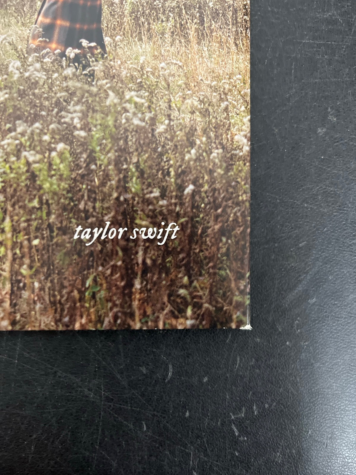 BACK_BR - Taylor Swift - Evermore LE Translucent Red Etched Vinyl USED NOT TESTED