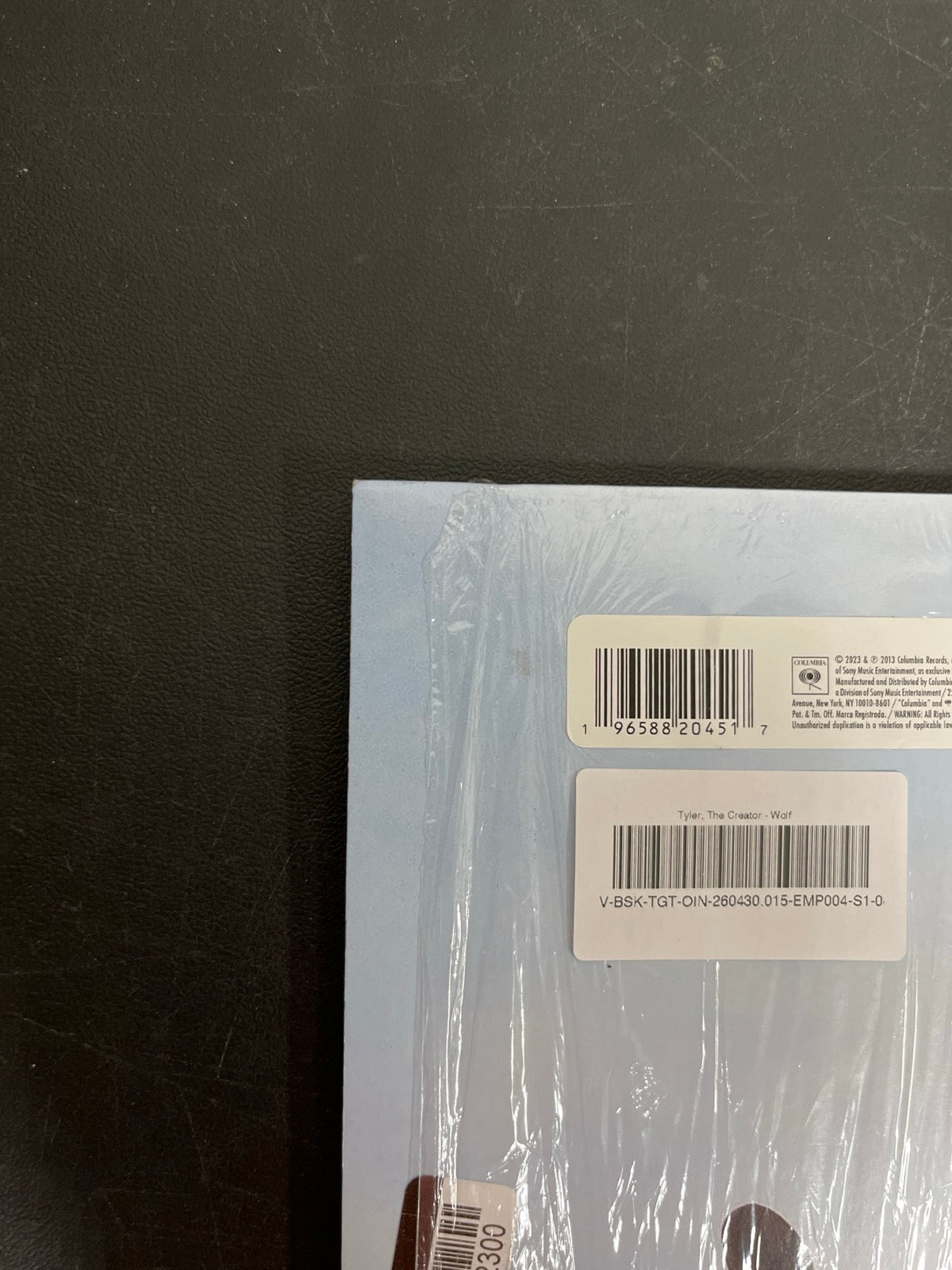 BACK_TL - Tyler, The Creator - Wolf LE Pink Vinyl USED NOT TESTED