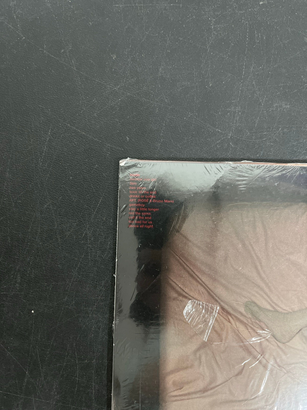 BACK_TL - Rosé - Rosie LE Red Vinyl USED NOT TESTED