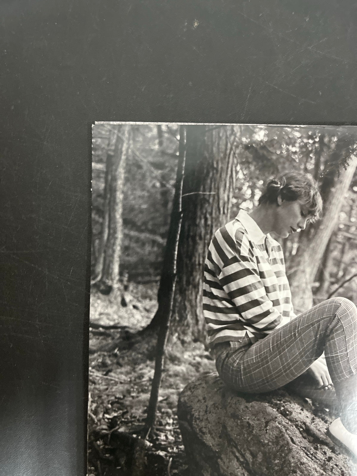 BACK_TL - Taylor Swift - Folklore LE Red Etched Vinyl USED NOT TESTED