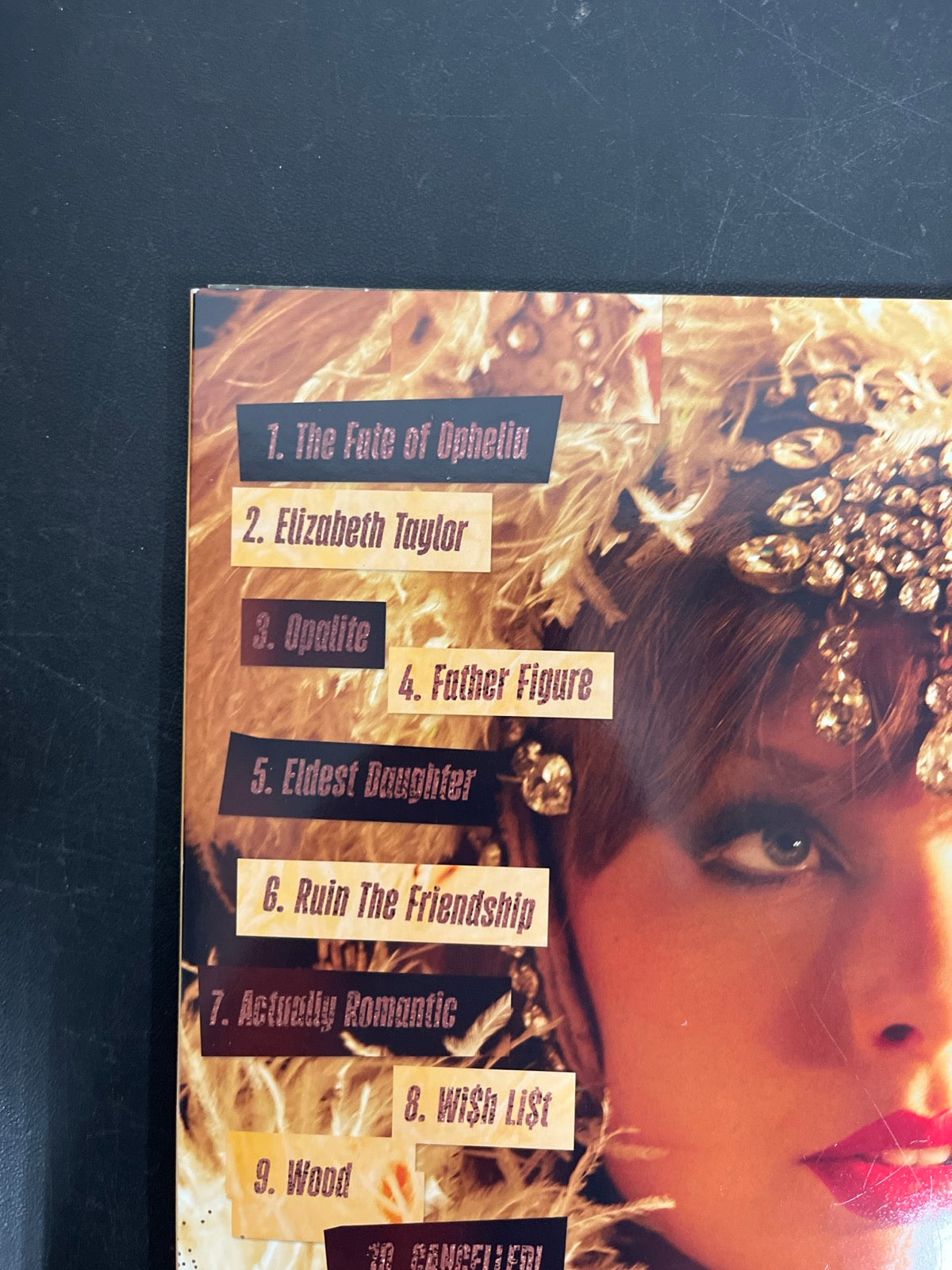 BACK_TL - Taylor Swift - The Life of a ... LE 180gm Pink Yellow Vinyl USED NOT TESTED
