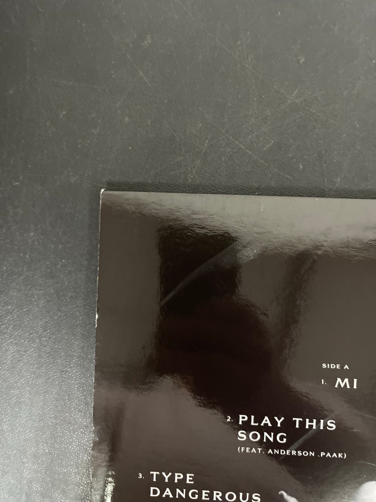 BACK_TL - Mariah Carey - Here For It All LE Honey Vinyl USED NOT TESTED