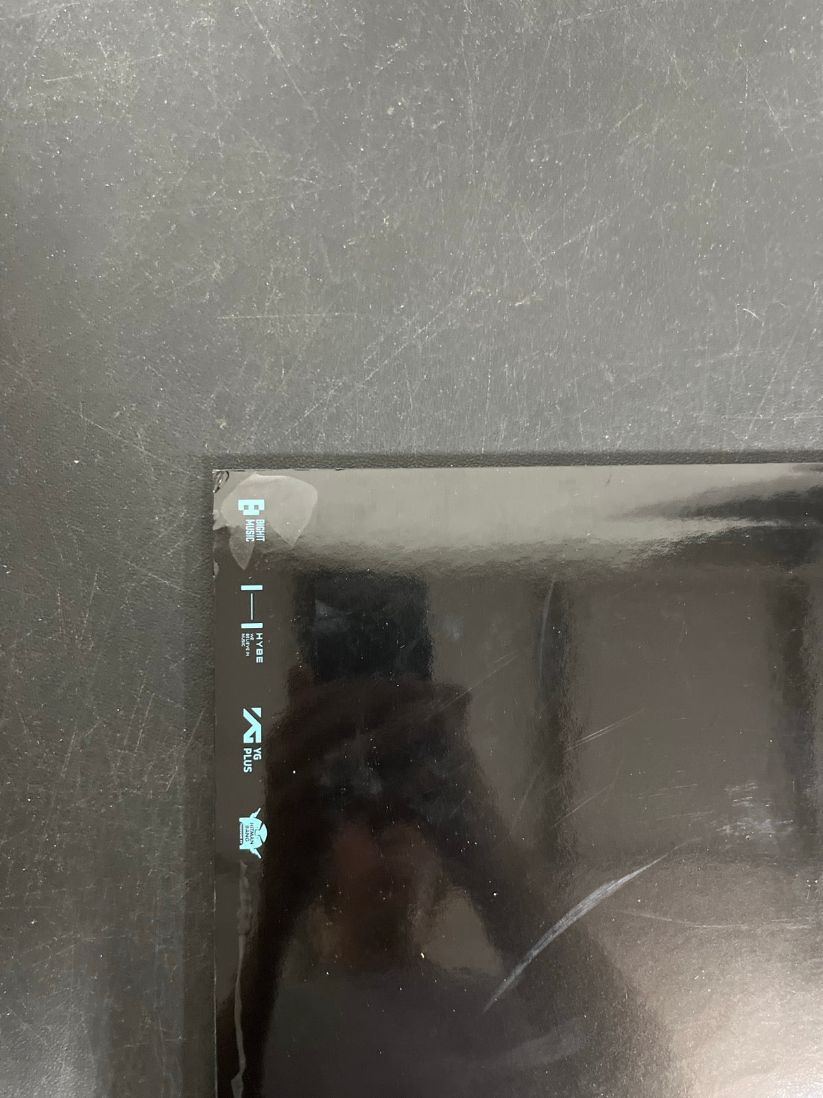 BACK_TL - Jimin (BTS) - Muse LE BLue Vinyl USED NOT TESTED