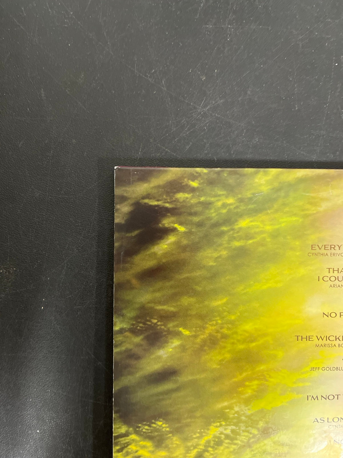 BACK_TL - Wicked: For Good OST LE Pink / Green Vinyl USED NOT TESTED