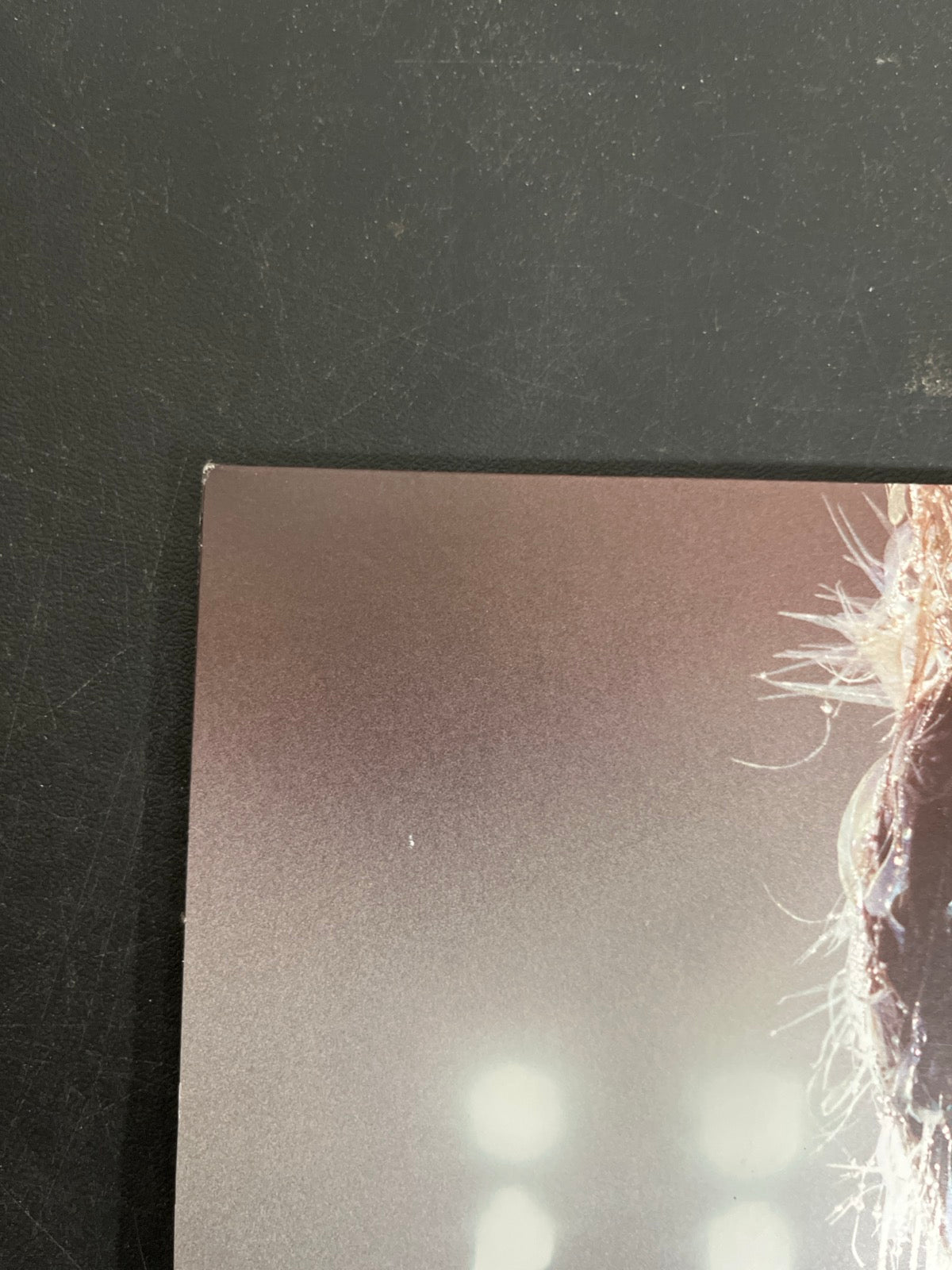 BACK_TL - Miley Cyrus - Something Beautiful LE Clear Vinyl USED NOT TESTED