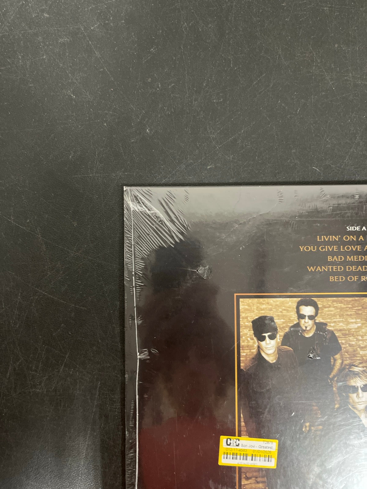 BACK_TL - Bon Jovi - Greatest Hits LE Tiger Eye Vinyl USED NOT TESTED