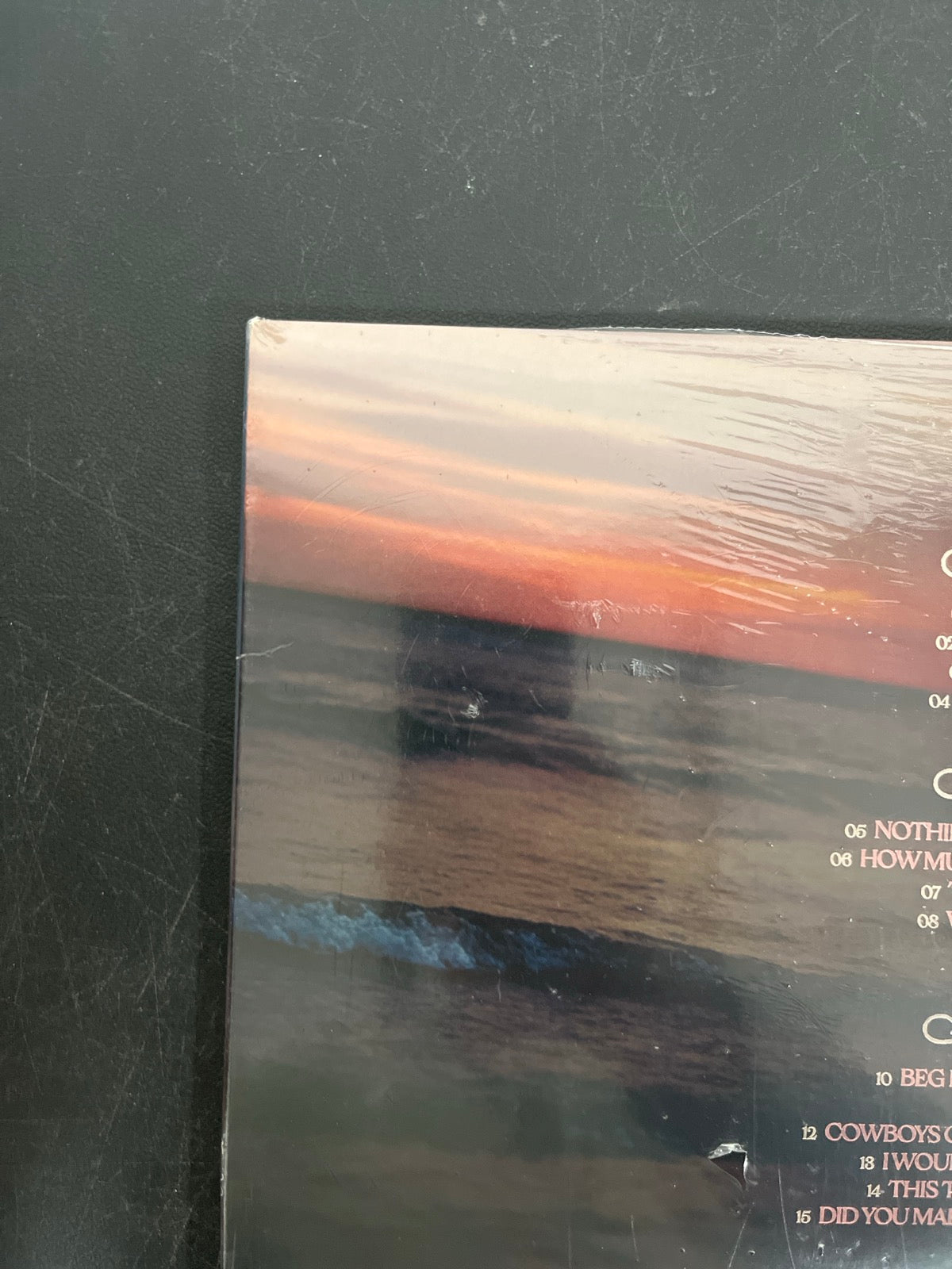 BACK_TL - Kelsea Ballerini - Patterns LE Uncharted Waters Vinyl USED NOT TESTED
