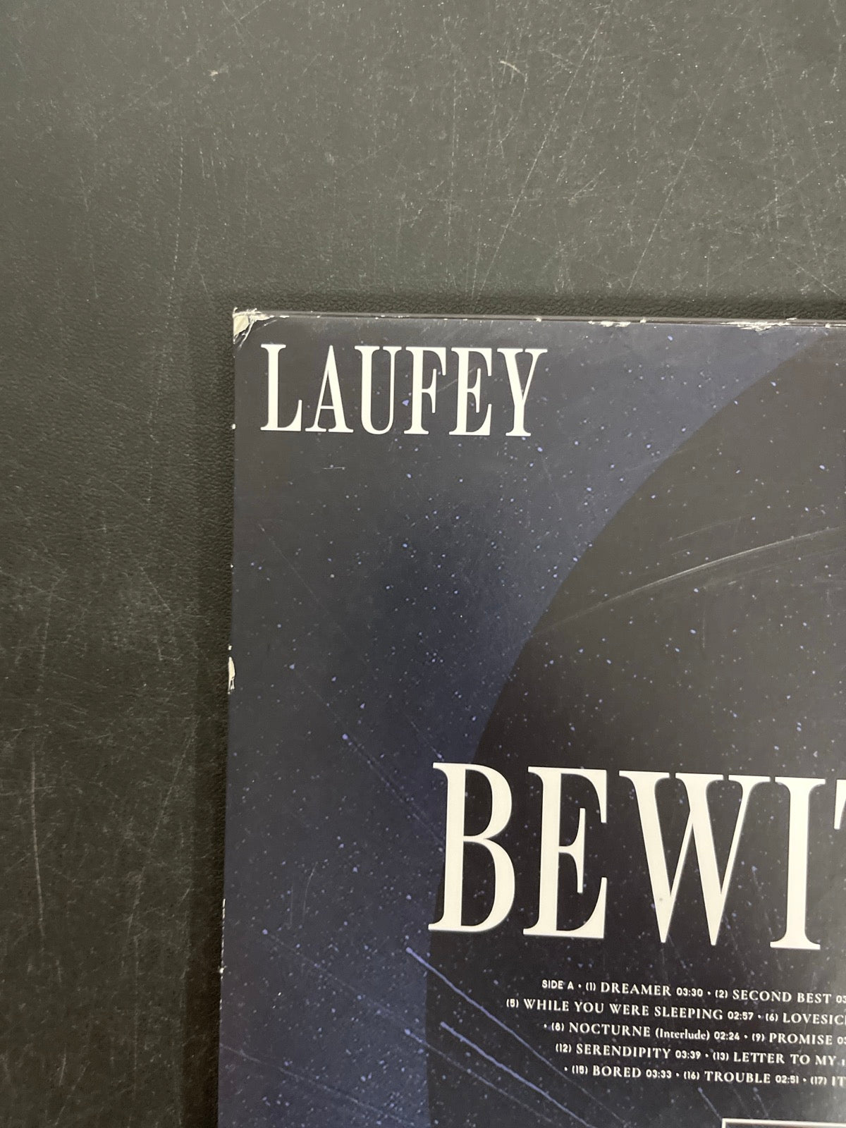BACK_TL - Laufey - Bewitched: The Goddess Edition LE Blue Vinyl USED NOT TESTED