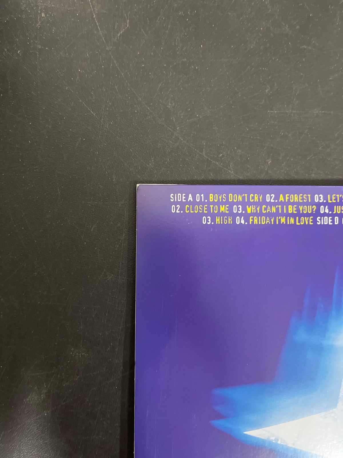 BACK_TL - The Cure - Greatest Hits LE 180gm Black Vinyl USED NOT TESTED