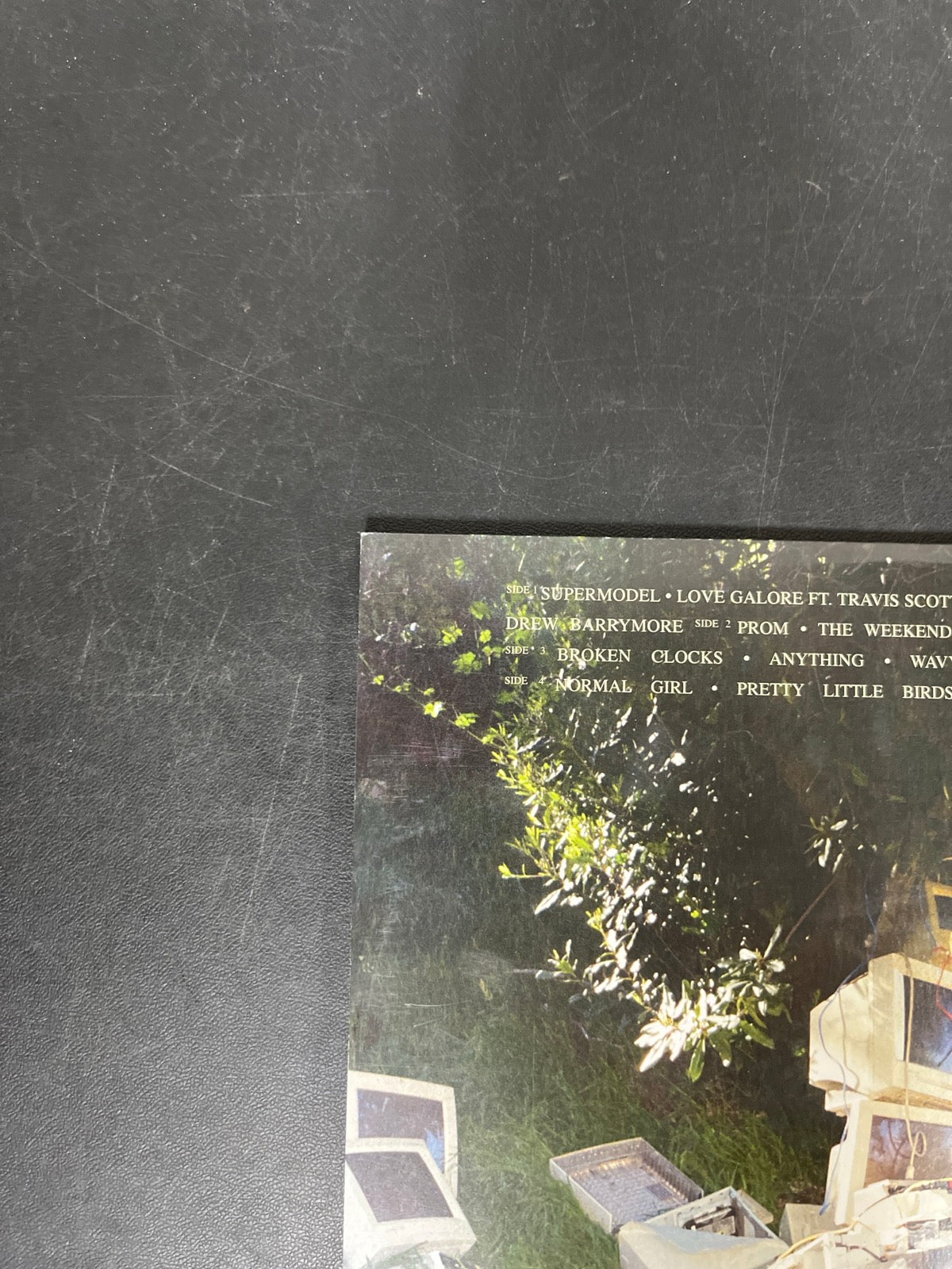 BACK_TL - SZA - Ctrl LE Translucent Green Vinyl USED NOT TESTED