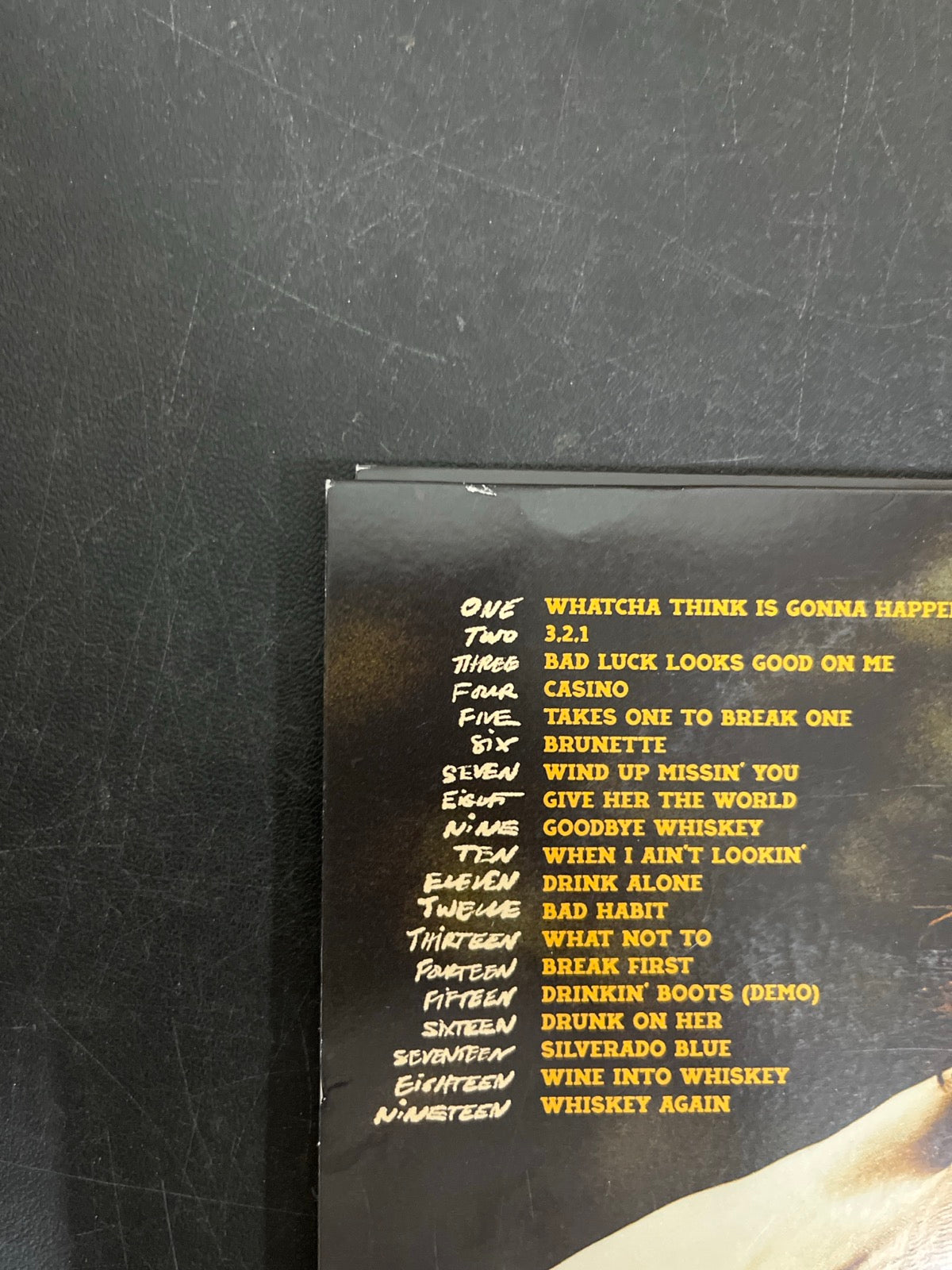 BACK_TL - Tucker Wetmore - What Not To LE Brown Vinyl USED NOT TESTED