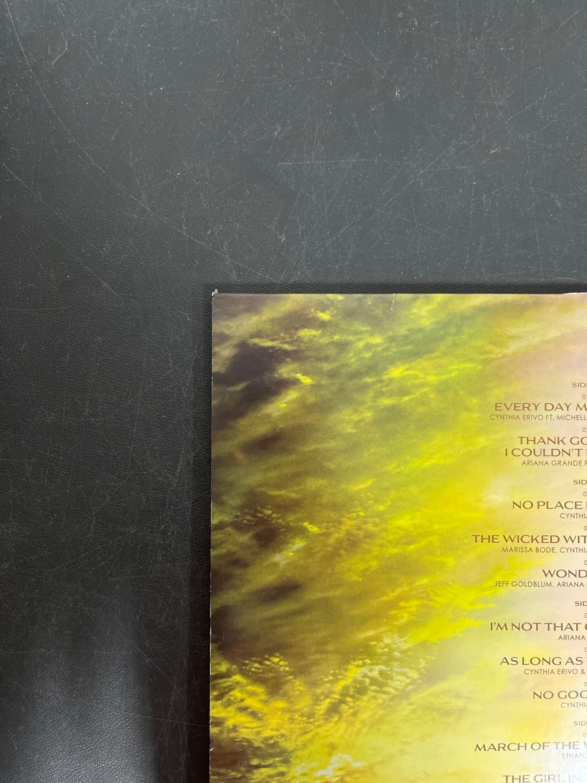BACK_TL - Wicked: For Good OST LE Pink / Green Vinyl USED NOT TESTED