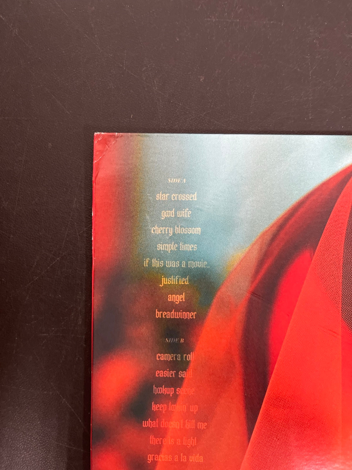 BACK_TL - Kacey Musgraves - star-crossed LE Target Exclusive Red Vinyl USED NOT TESTED