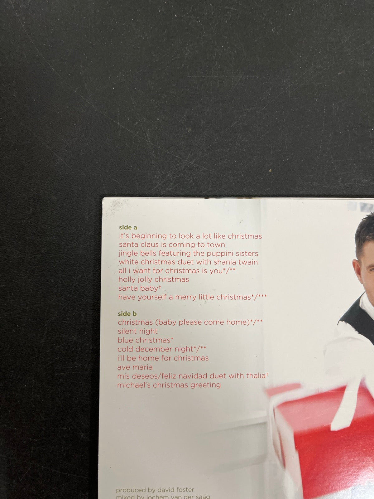 BACK_TL - Michael Bublé - Christmas LE Red Vinyl USED NOT TESTED