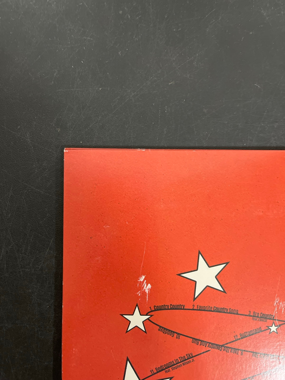 BACK_TL - Hardy - Country! Country! LE Molton Lava Vinyl USED NOT TESTED