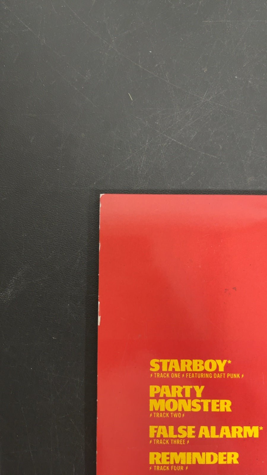 BACK_TL - The Weeknd - Starboy LE Blue Vinyl USED NOT TESTED