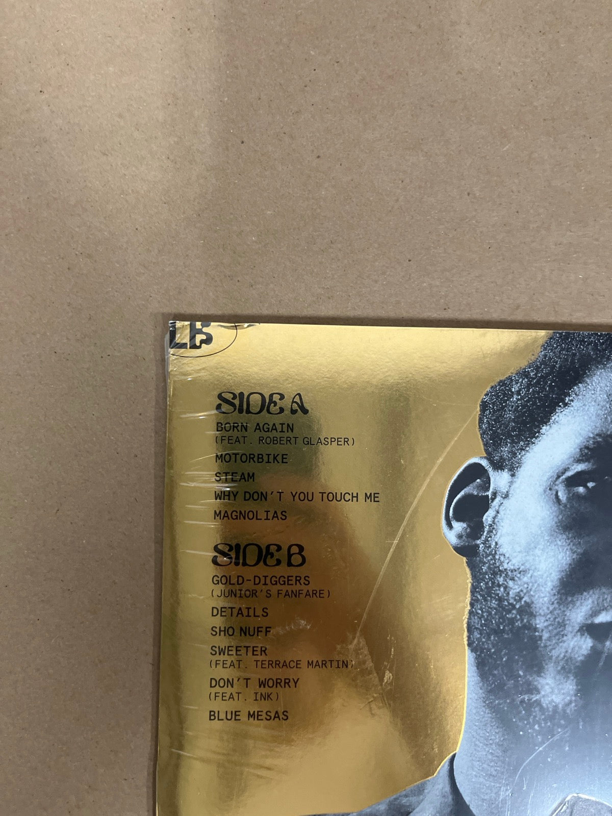 BACK_TL - Leon Bridges - Gold-Diggers Sound LE Gold Vinyl USED NOT TESTED