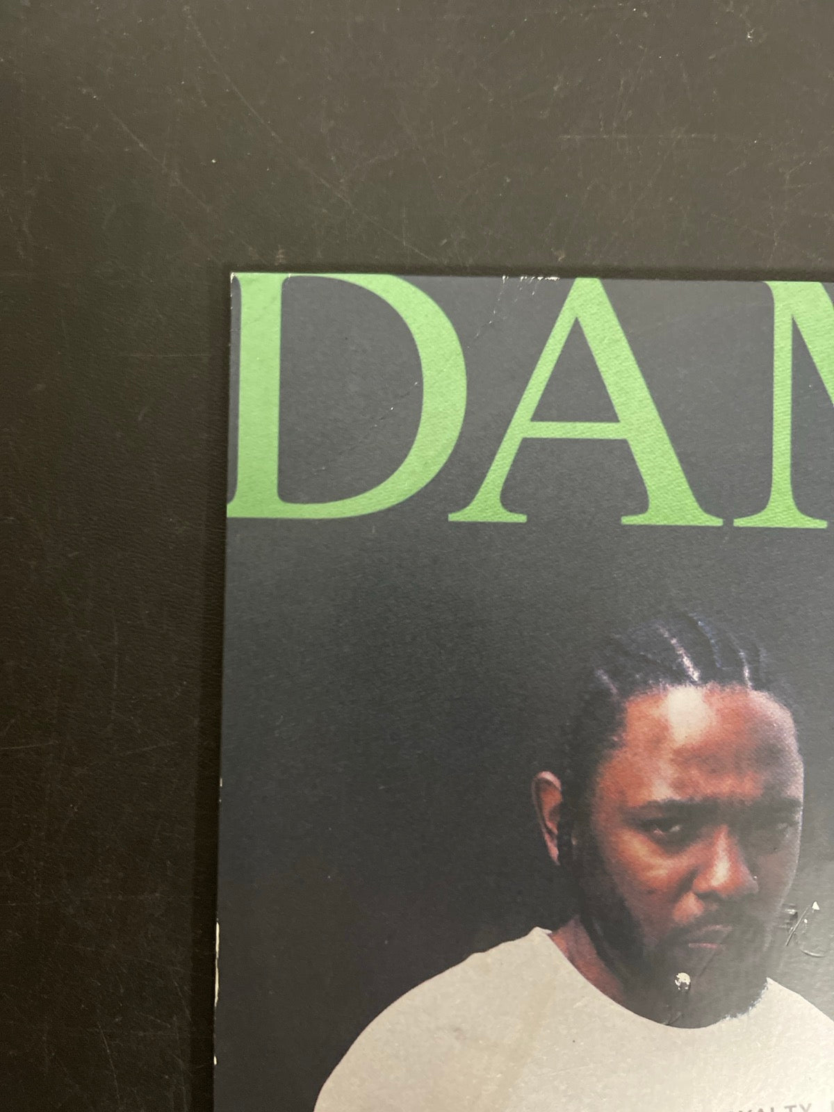 BACK_TL - Kendrick Lamar - DAMN. LE 180gm Green Vinyl USED NOT TESTED