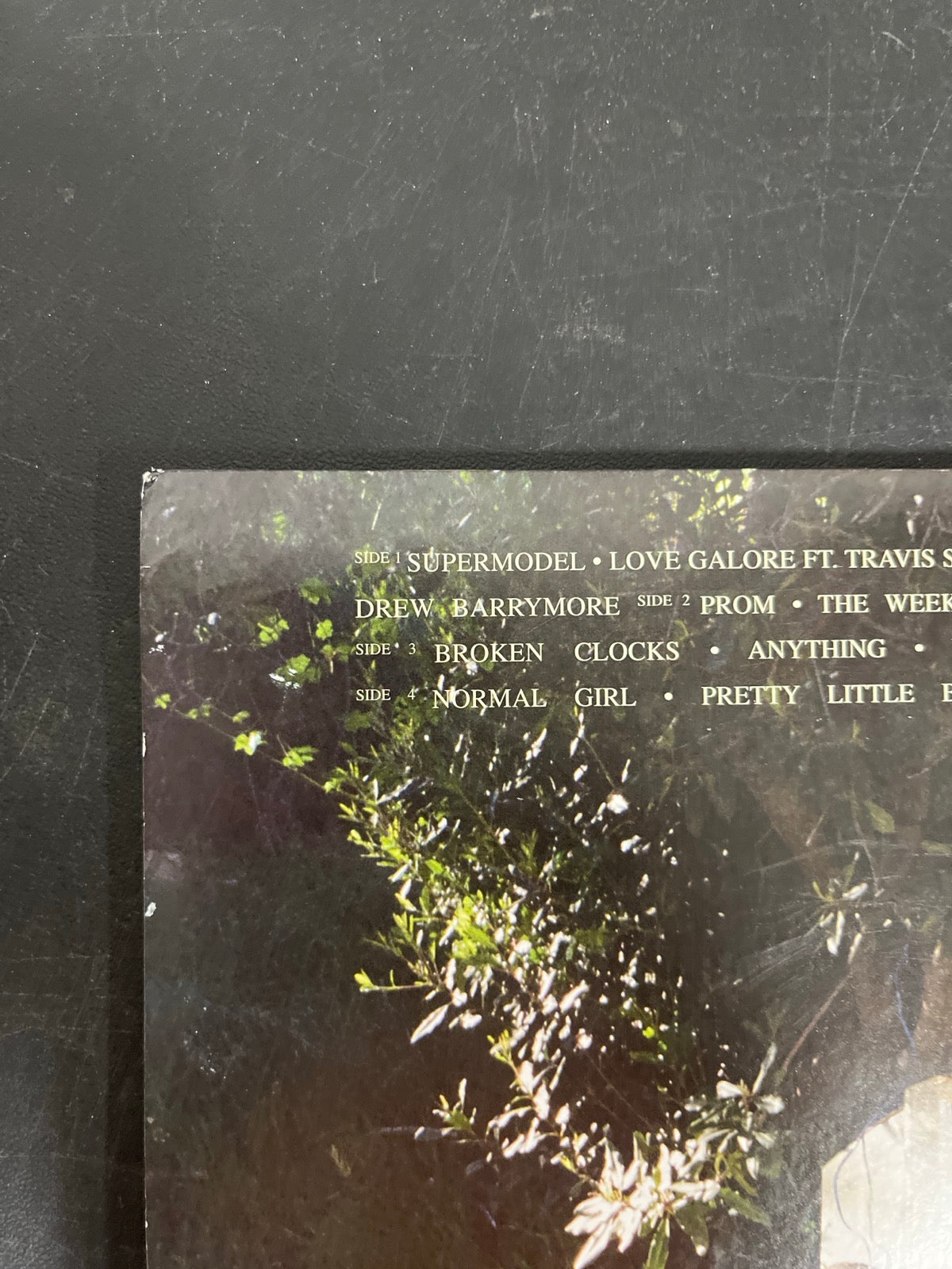 BACK_TL - SZA - Ctrl LE Translucent Green Vinyl USED NOT TESTED