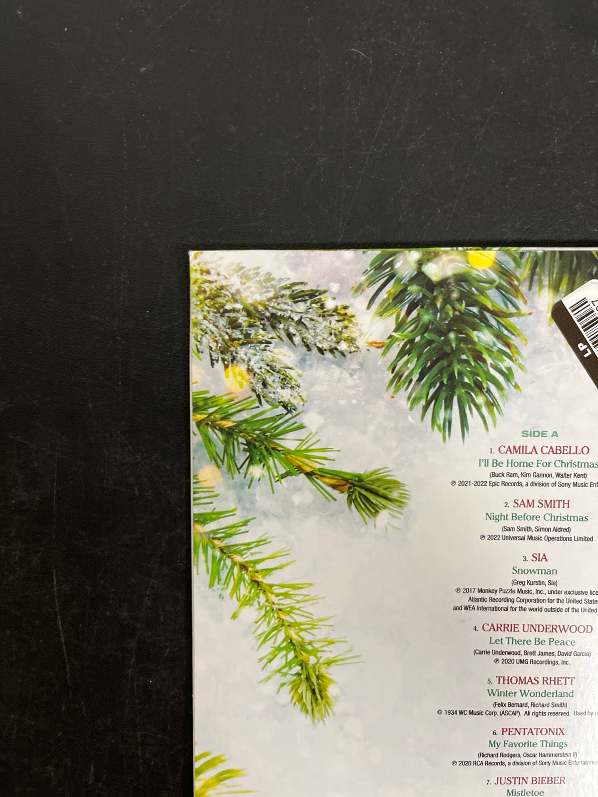 BACK_TL - Now That's What I Call A Most Wonderful Chr ... LE Green Vinyl USED NOT TESTED