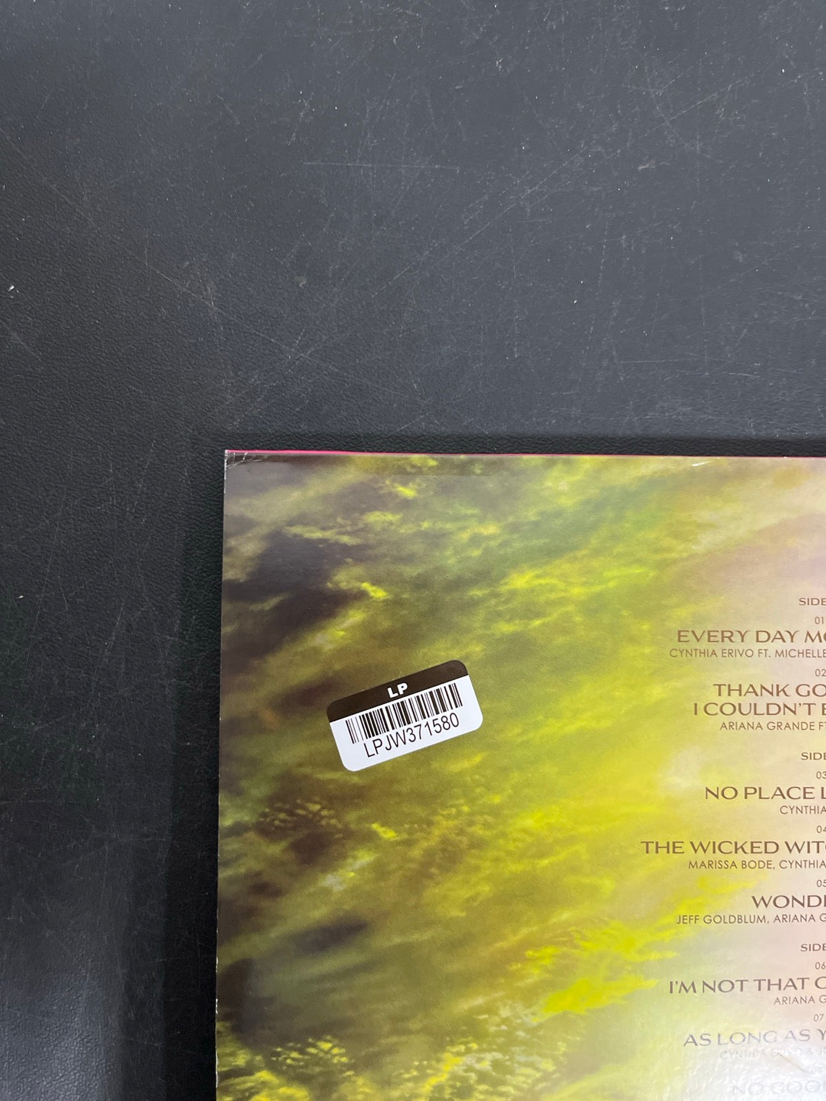 BACK_TL - Wicked: For Good OST LE Pink / Green Vinyl USED NOT TESTED