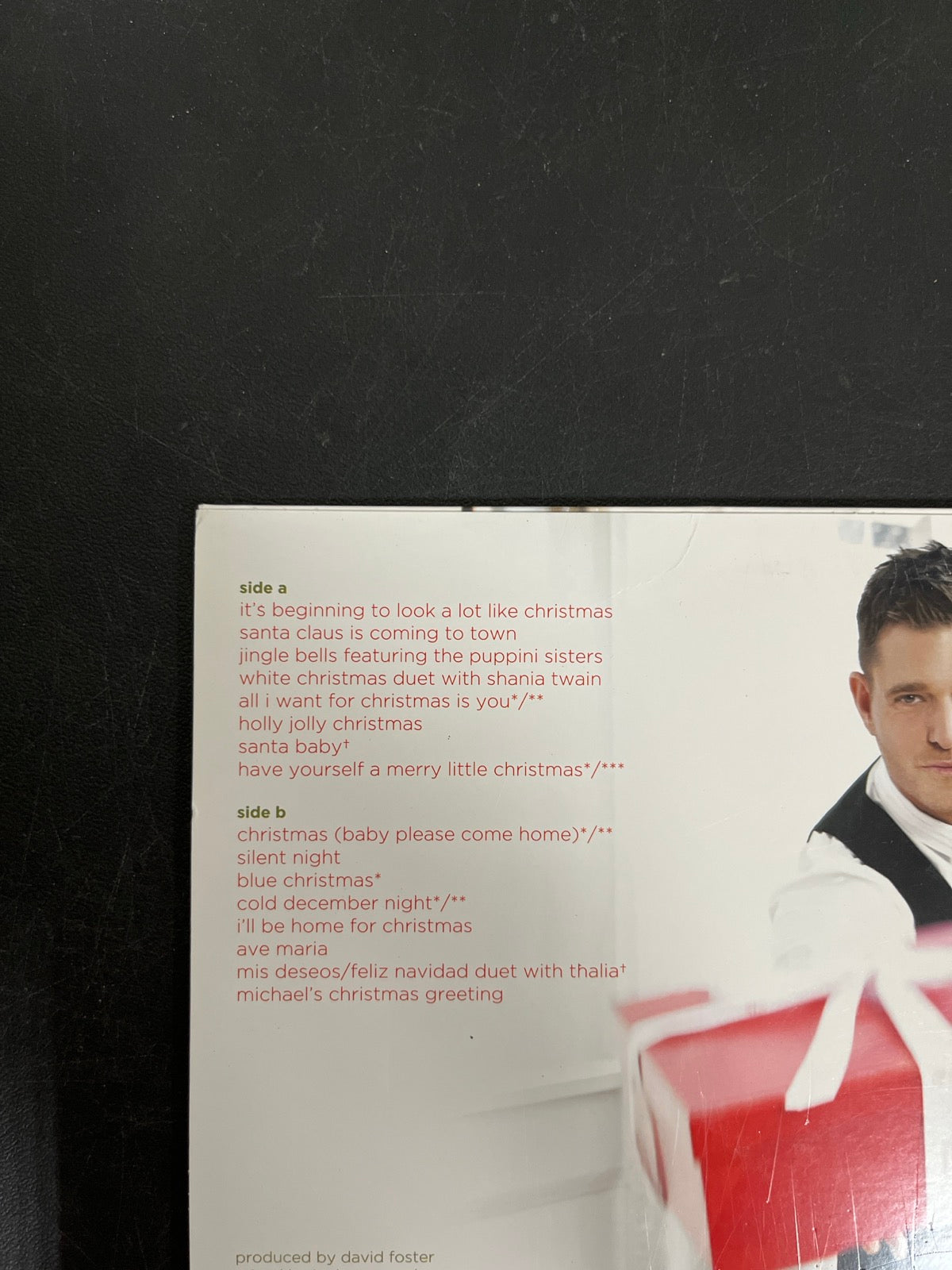 BACK_TL - Michael Bublé - Christmas LE Red Vinyl USED NOT TESTED