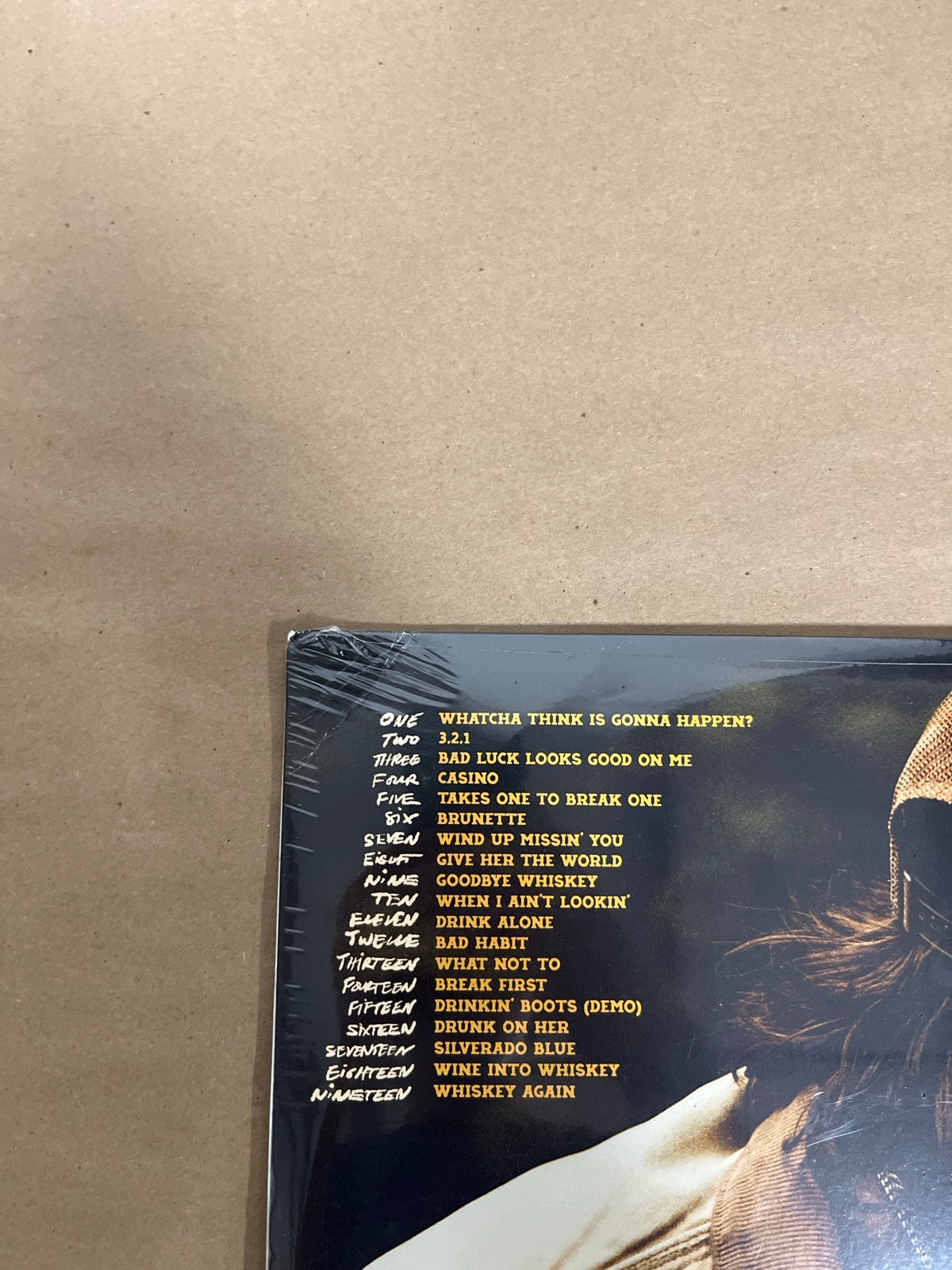 BACK_TL - Tucker Wetmore - What Not To LE Brown Vinyl USED NOT TESTED