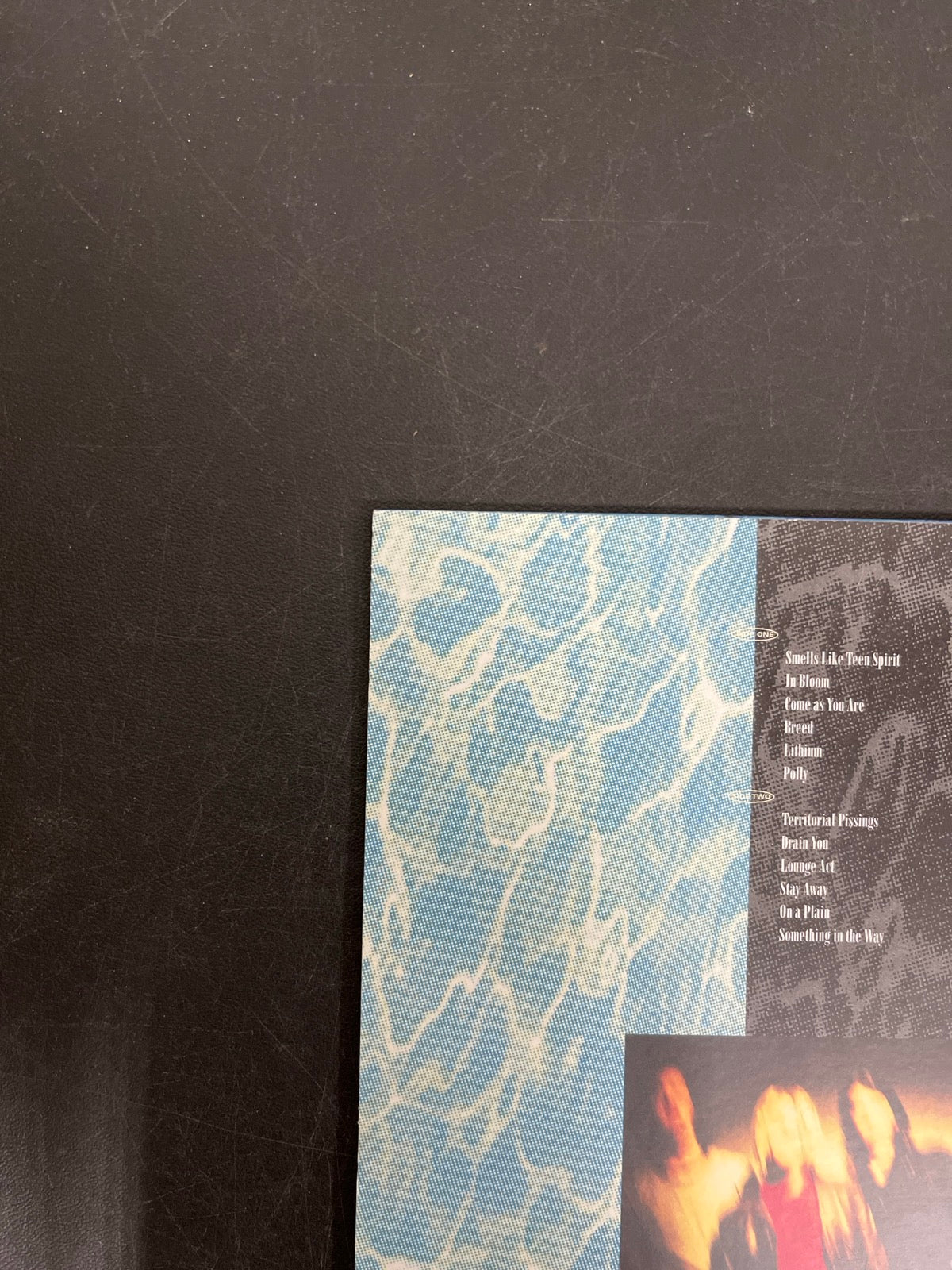 BACK_TL - Nirvana - Nevermind LE 180gm Metallic Silver Vinyl USED NOT TESTED