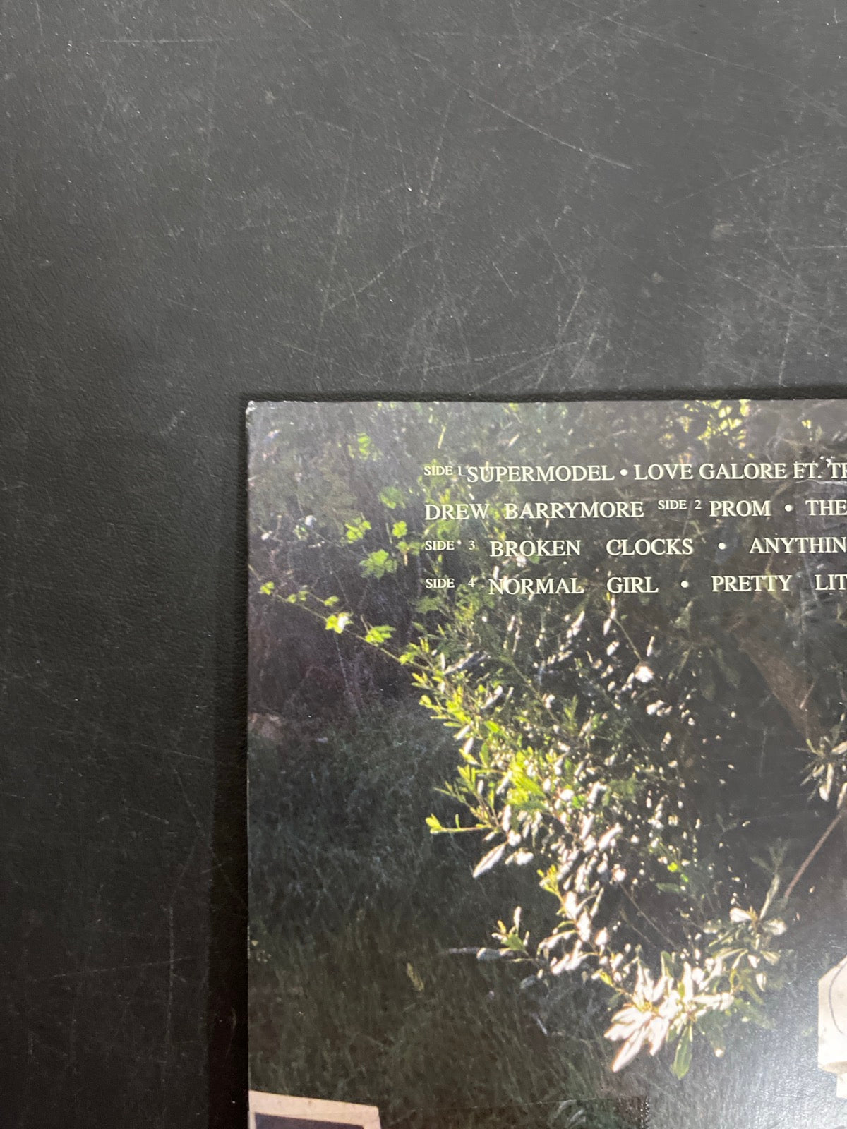 BACK_TL - SZA - Ctrl LE Translucent Green Vinyl USED NOT TESTED