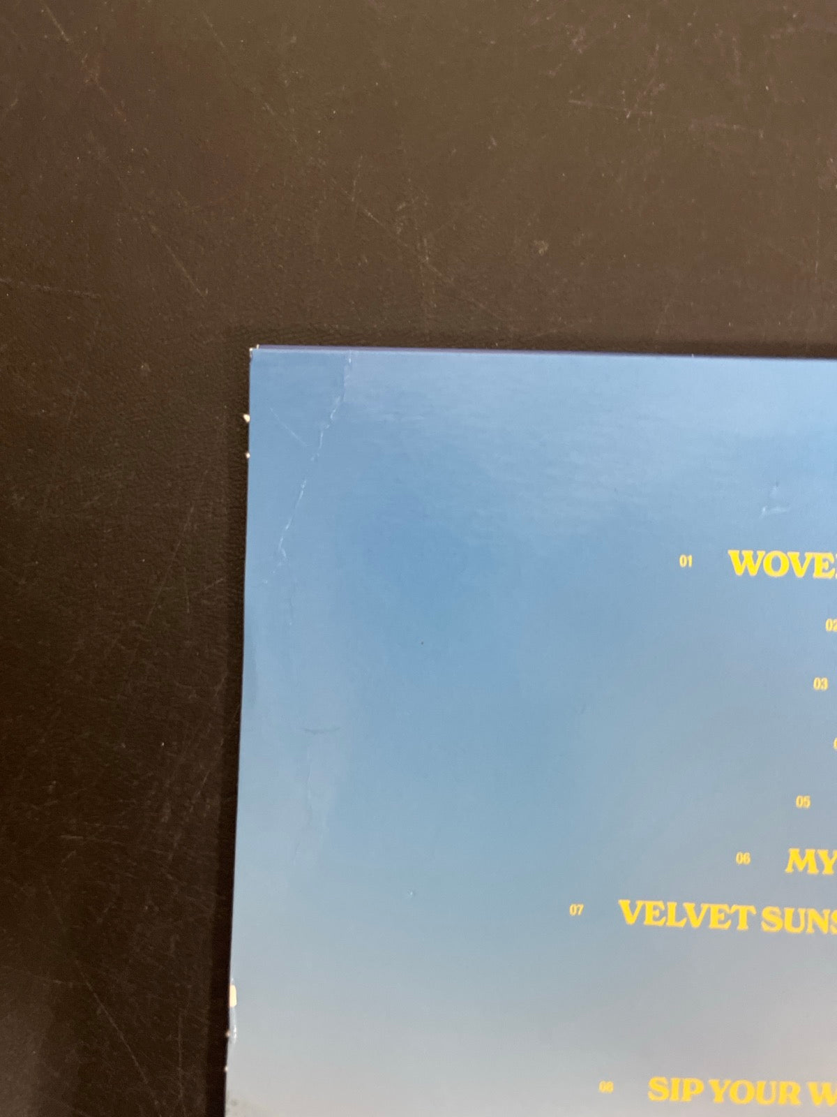 BACK_TL - Joe Jonas - Music for People Who ... Target Exclusive Blue Vinyl USED NOT TESTED