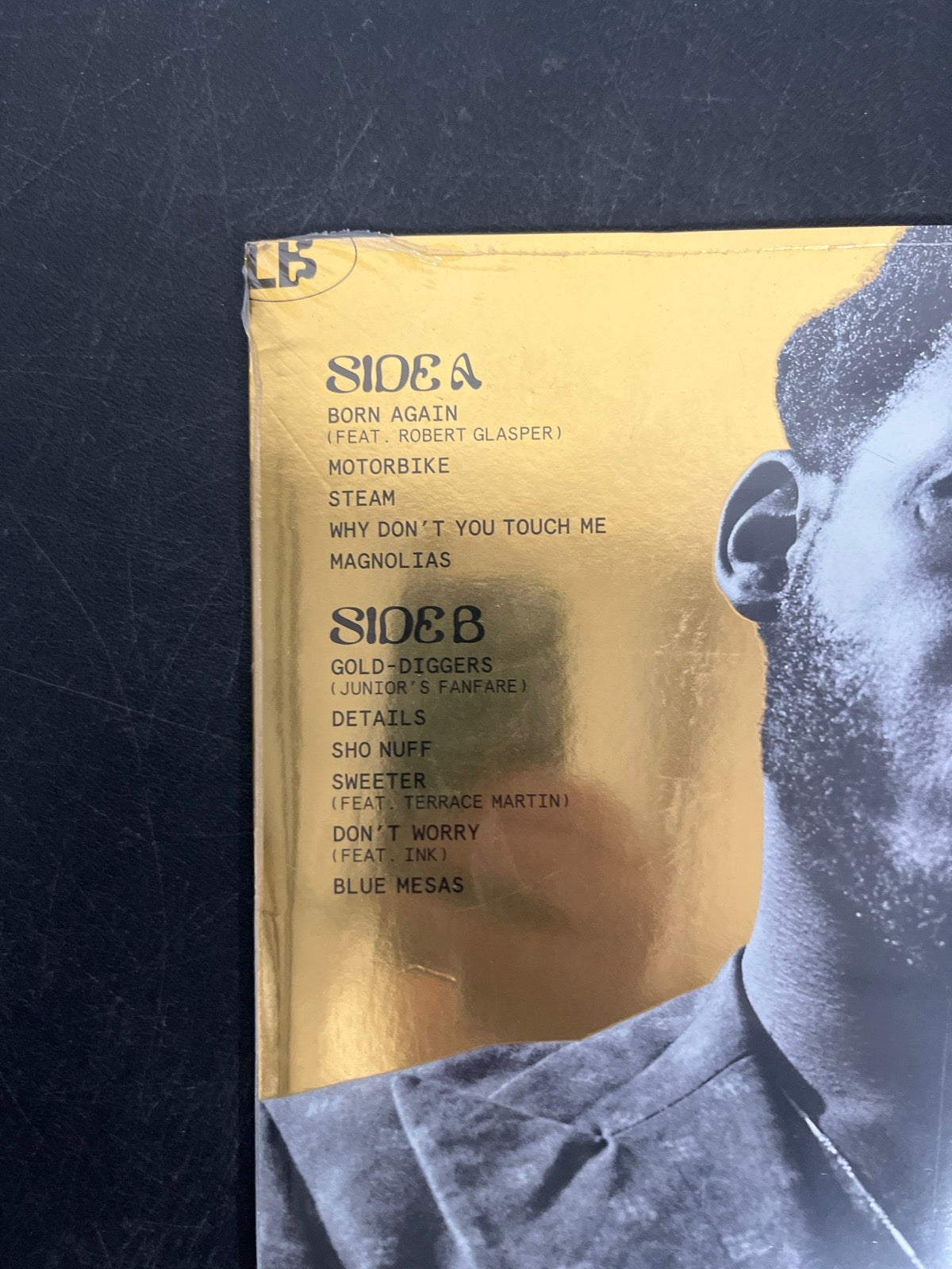 BACK_TL - Leon Bridges - Gold-Diggers Sound LE Gold Vinyl USED NOT TESTED