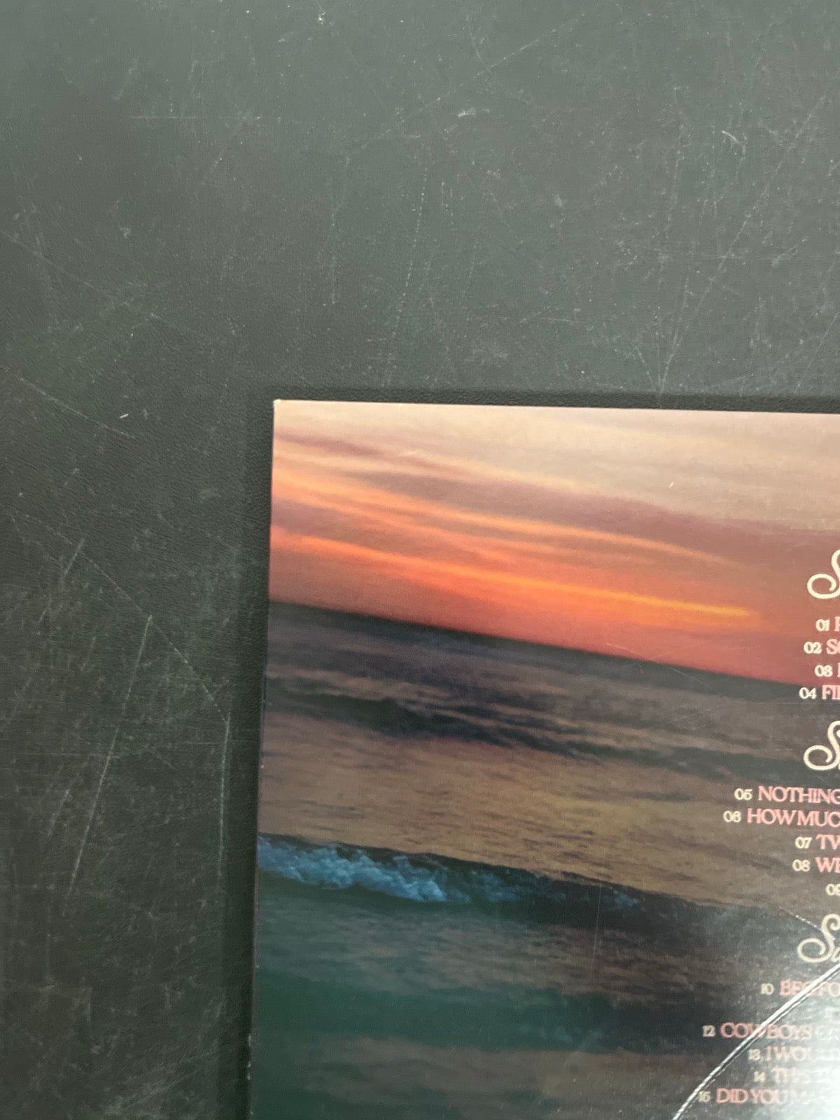 BACK_TL - Kelsea Ballerini - Patterns LE Uncharted Waters Vinyl USED NOT TESTED