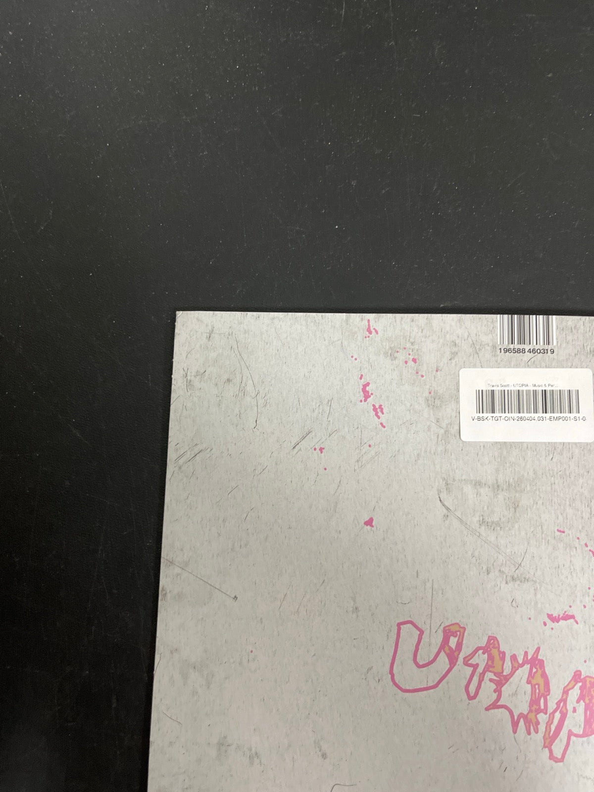 BACK_TL - Travis Scott - UTOPIA Vinyl USED NOT TESTED
