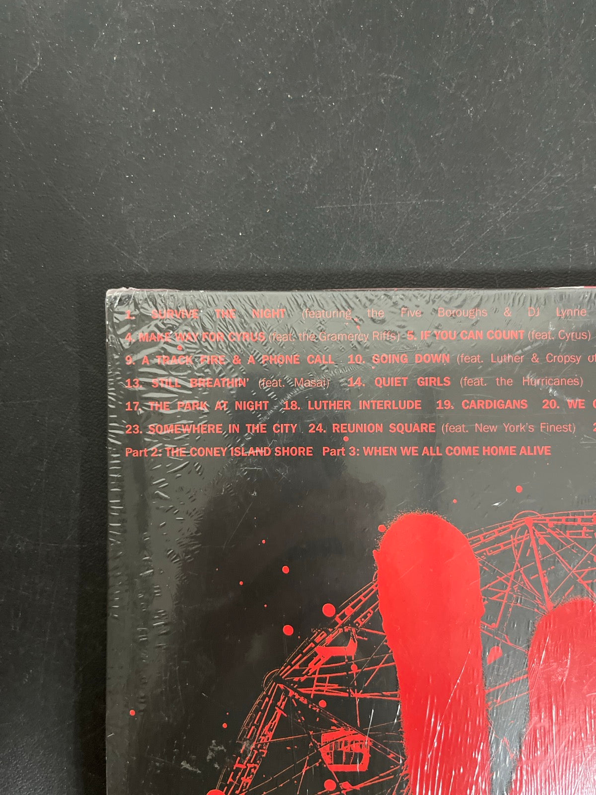 BACK_TL - Lin-Manuel Miranda + Eisa Davis - Warriors LE Vinyl USED NOT TESTED