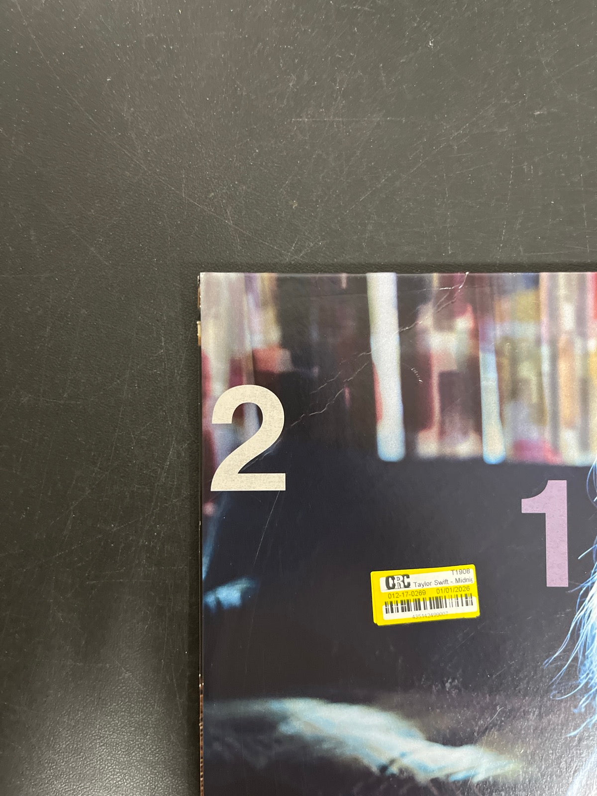 BACK_TL - Taylor Swift - Midnights Reissue Lavender Vinyl USED NOT TESTED