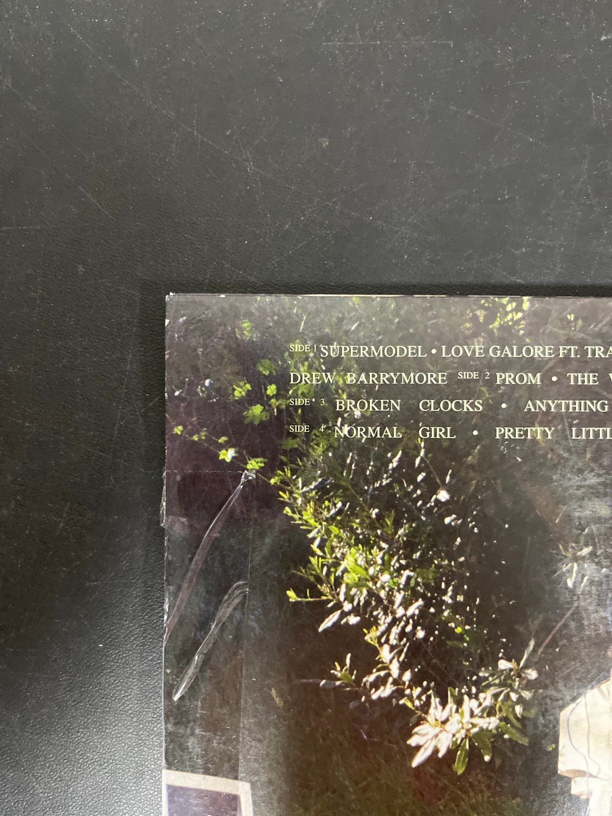 BACK_TL - SZA - Ctrl LE Translucent Green Vinyl USED NOT TESTED