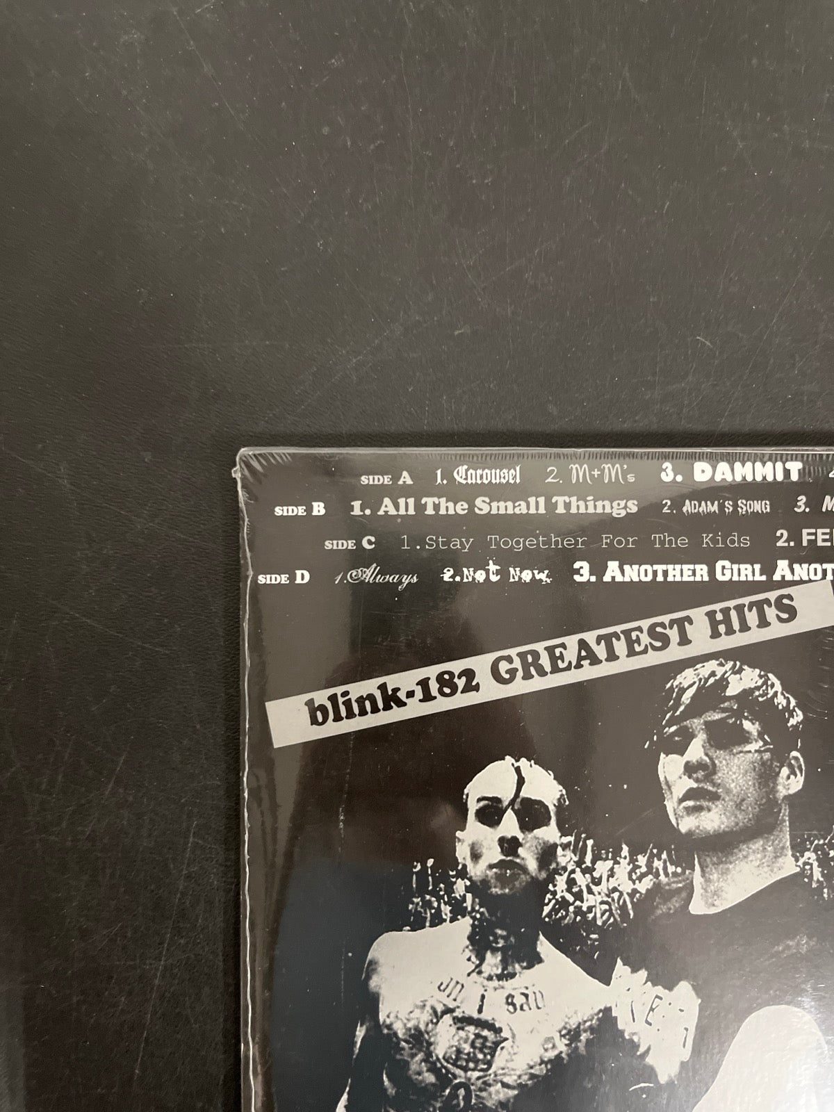 BACK_TL - Blink-182 - Greatest Hits LE Green / Aqua Vinyl USED NOT TESTED