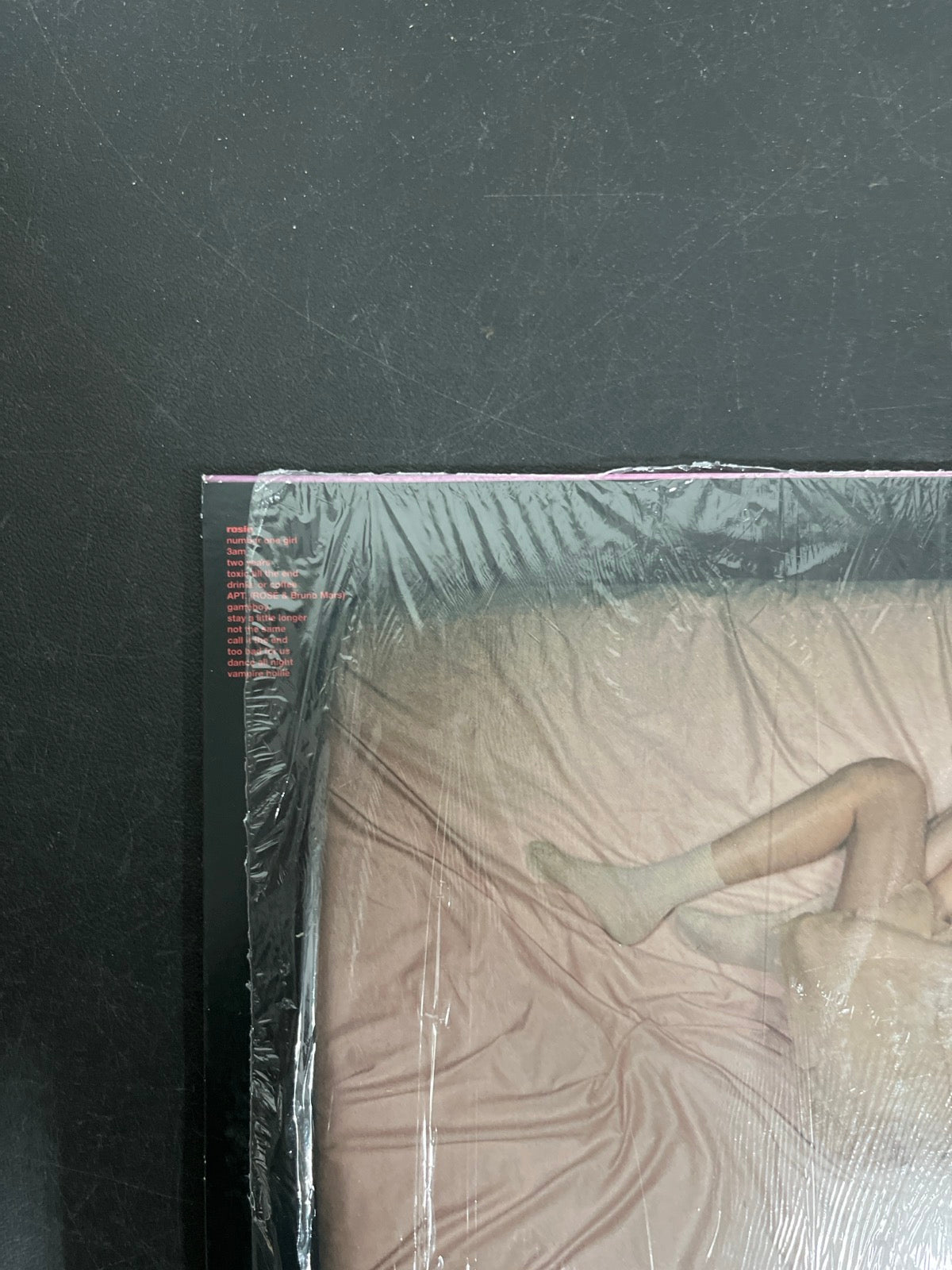 BACK_TL - Rosé - Rosie LE Clear Vinyl USED NOT TESTED