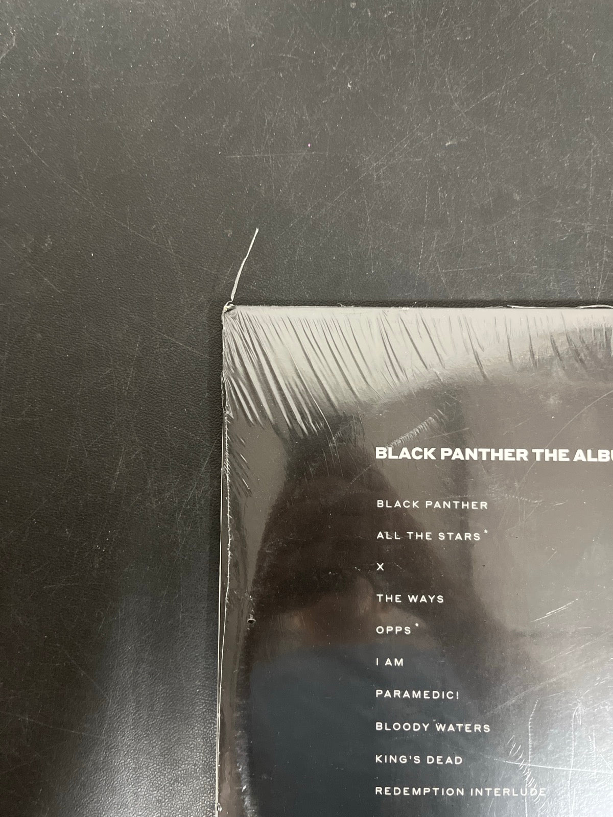 BACK_TL - Black Panther: The Album OST LE Black Vinyl USED NOT TESTED