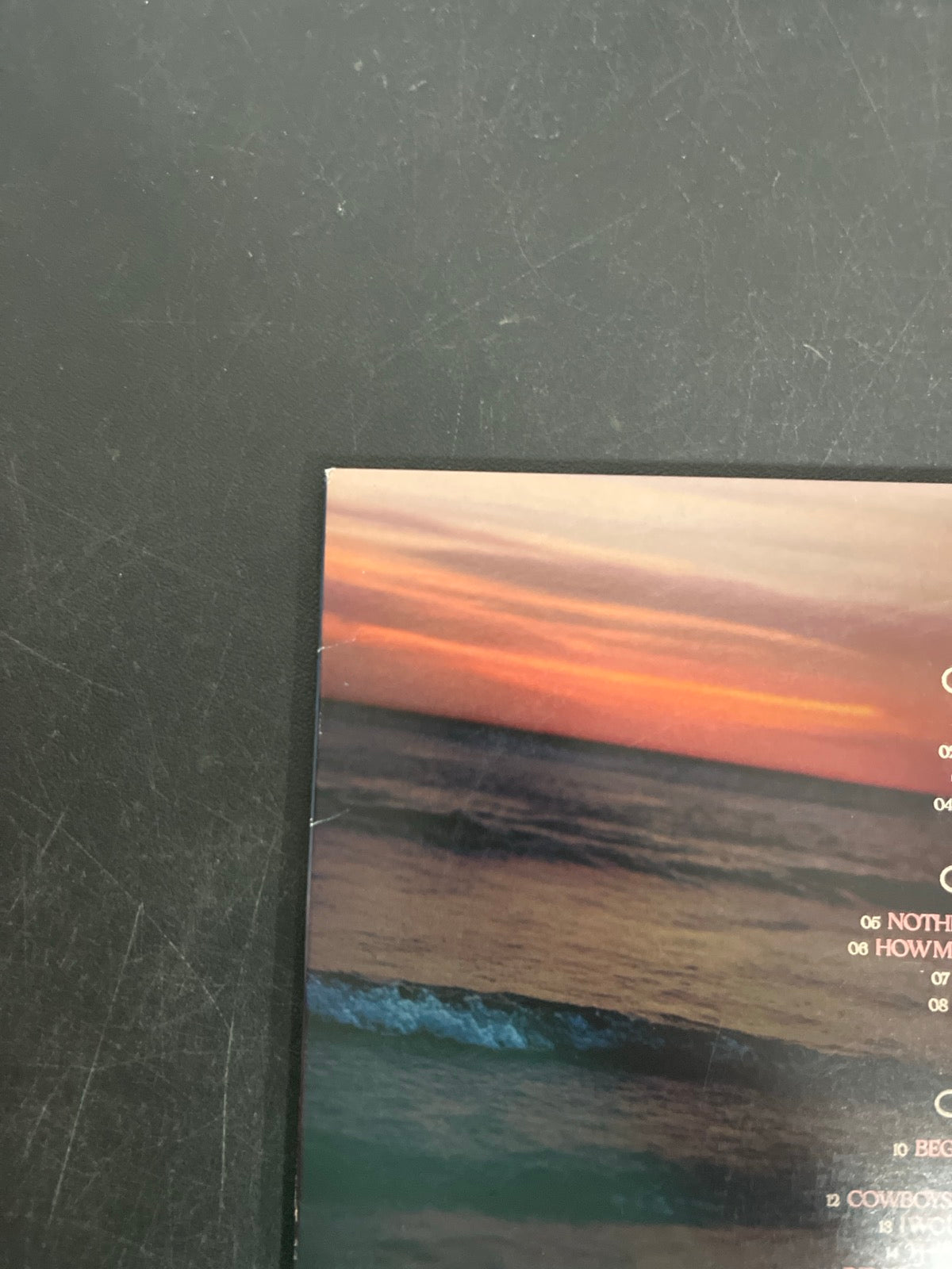 BACK_TL - Kelsea Ballerini - Patterns LE Uncharted Waters Vinyl USED NOT TESTED