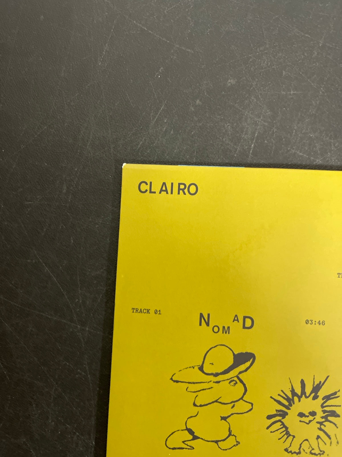 BACK_TL - Clairo - Charm Anniversary Ed. Rainbow Vinyl USED NOT TESTED