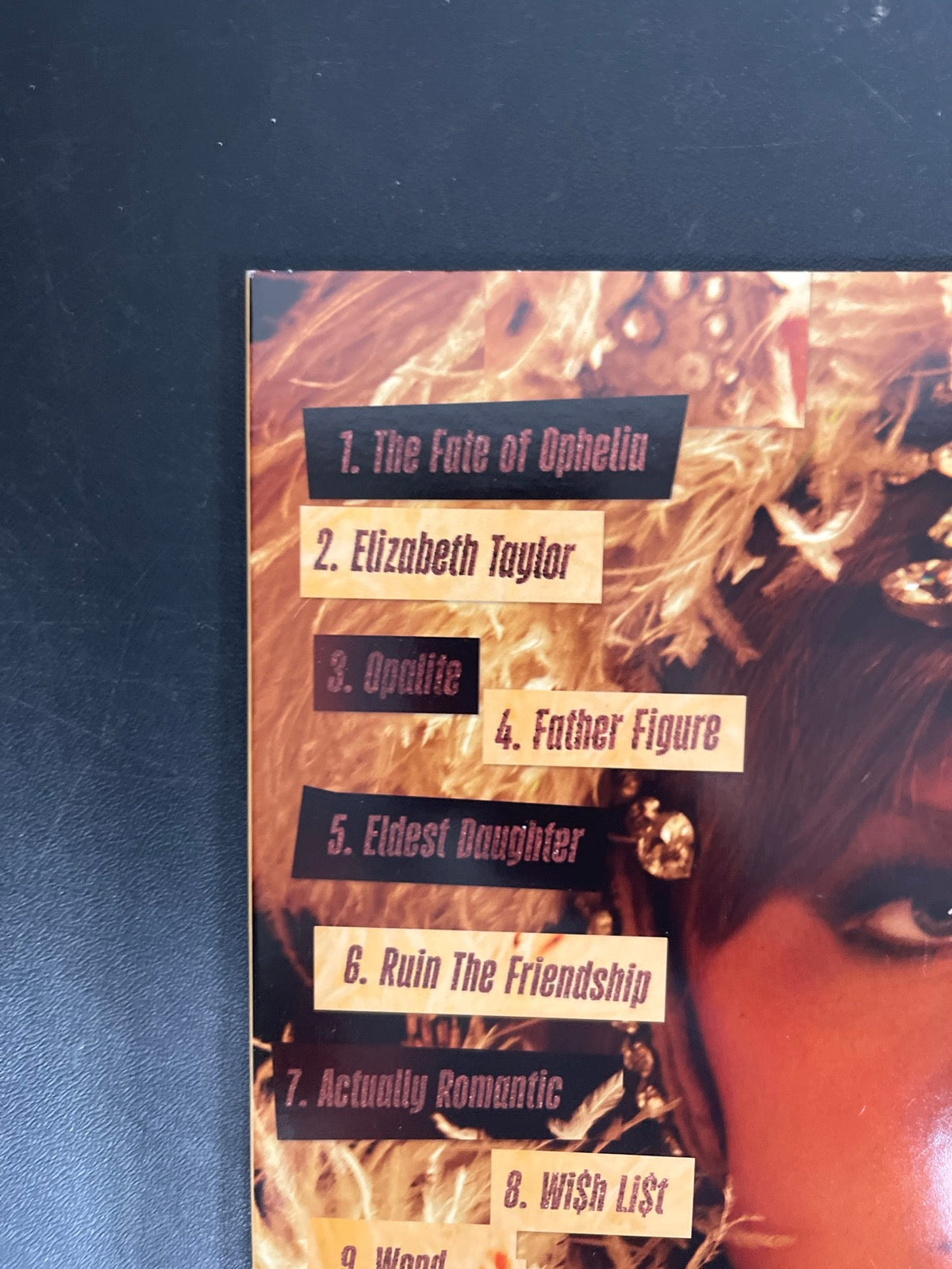 BACK_TL - Taylor Swift - The Life of a ... LE 180gm Pink Yellow Vinyl USED NOT TESTED