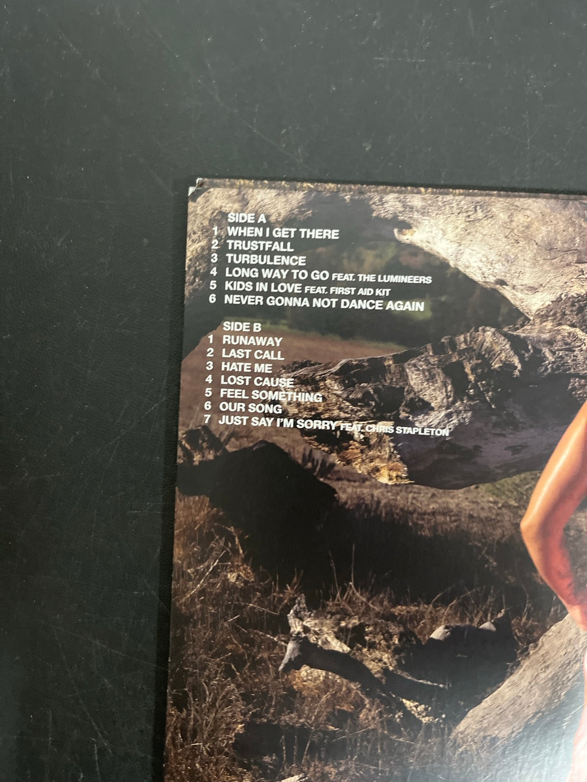 BACK_TL - P!nk - Trustfall LE Pink Vinyl USED NOT TESTED