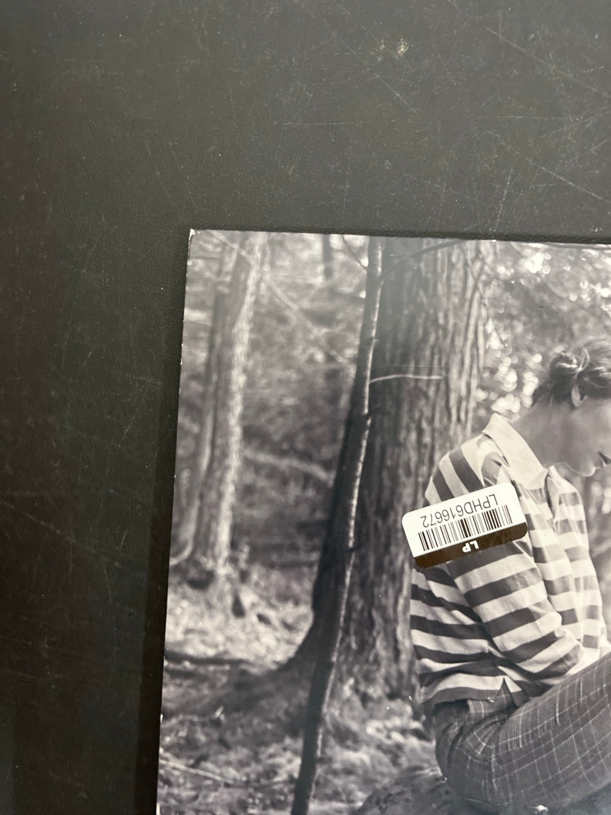 BACK_TL - Taylor Swift - Folklore LE Red Etched Vinyl USED NOT TESTED