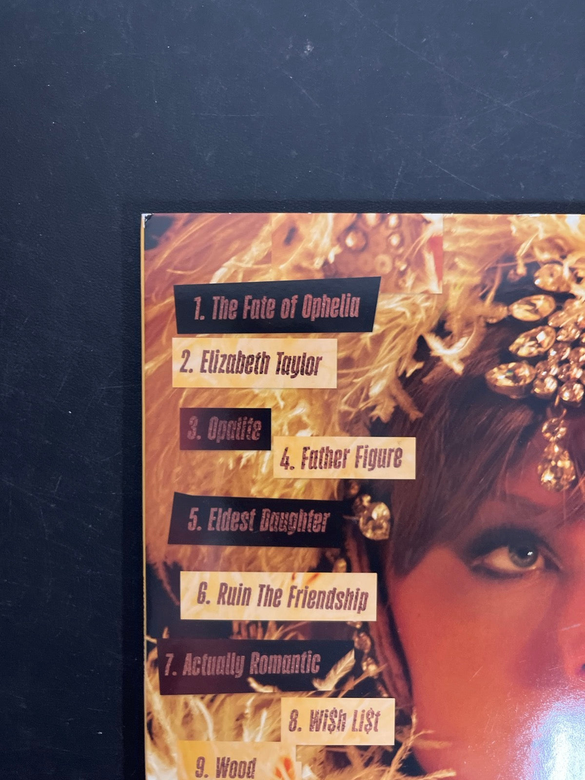 BACK_TL - Taylor Swift - The Life of a ... LE 180gm Pink Yellow Vinyl USED NOT TESTED