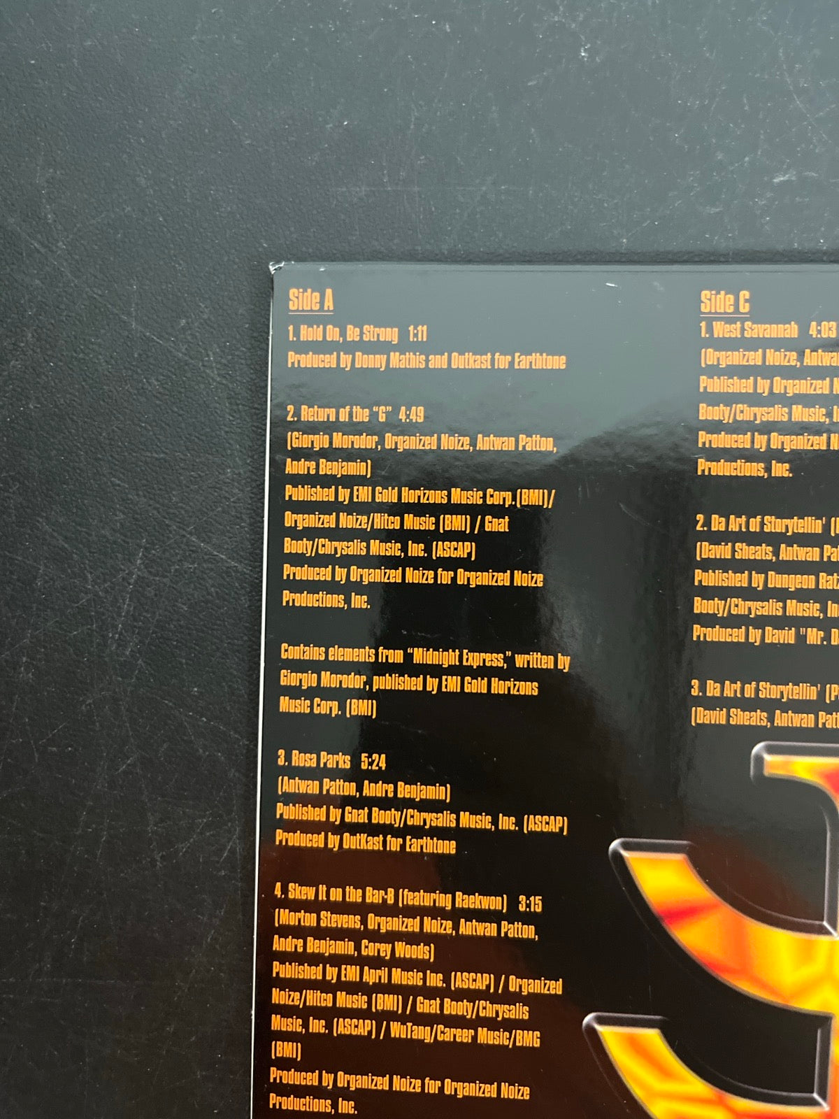 BACK_TL - OutKast - Aquemini Reissue Vinyl USED NOT TESTED