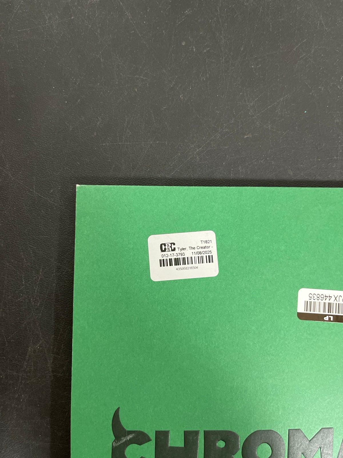 BACK_TL - Tyler, the Creator - Chromakopia 180gm Deluxe Opaque White Vinyl USED NOT TESTED