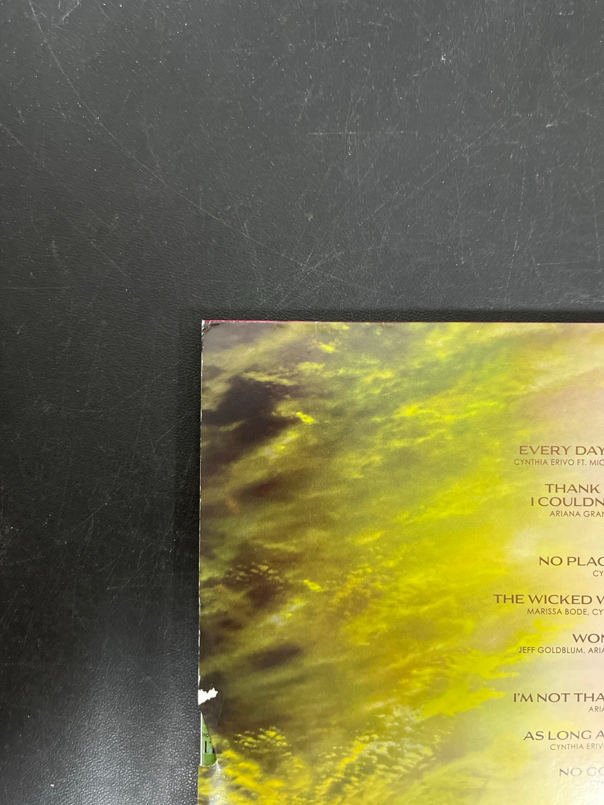 BACK_TL - Wicked: For Good OST LE Pink / Green Vinyl USED NOT TESTED