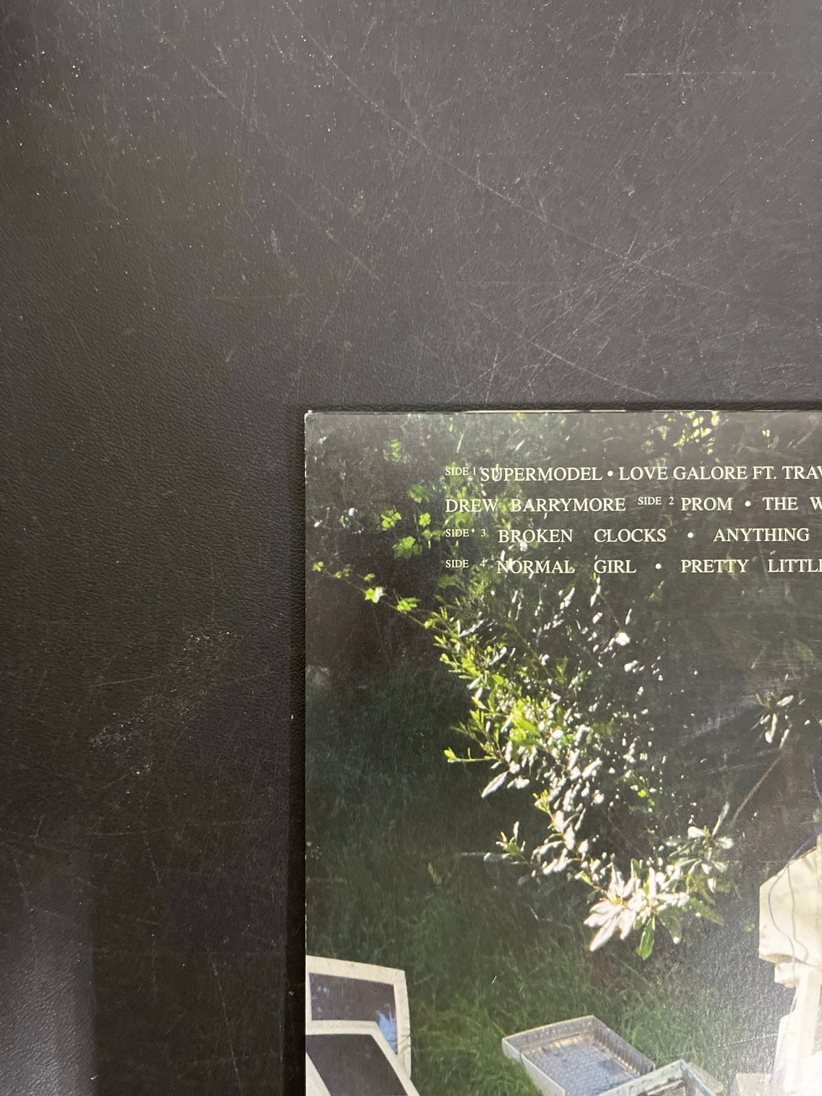 BACK_TL - SZA - Ctrl LE Translucent Green Vinyl USED NOT TESTED